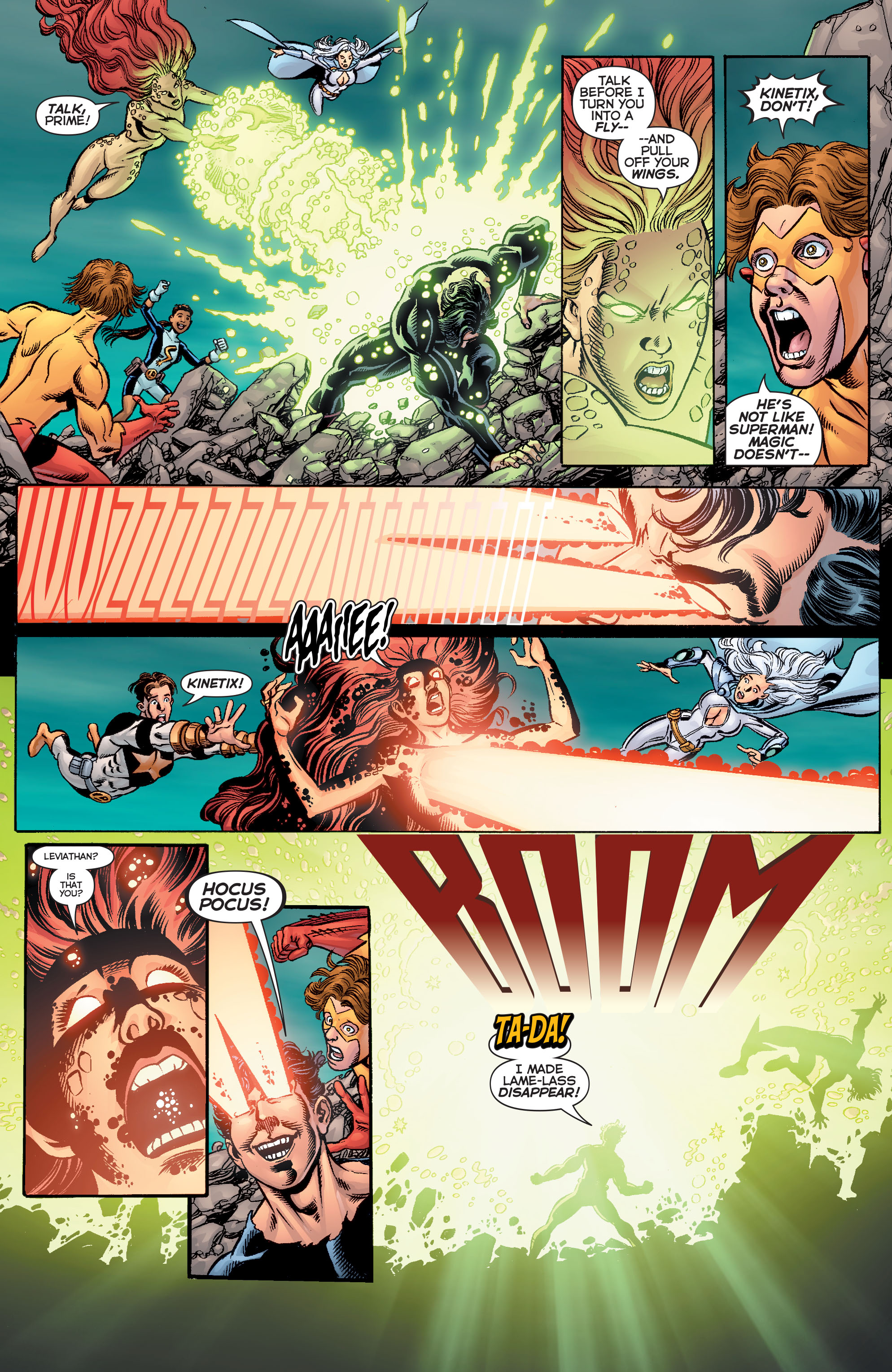 Read online Final Crisis: Legion of Three Worlds comic -  Issue #4 - 14
