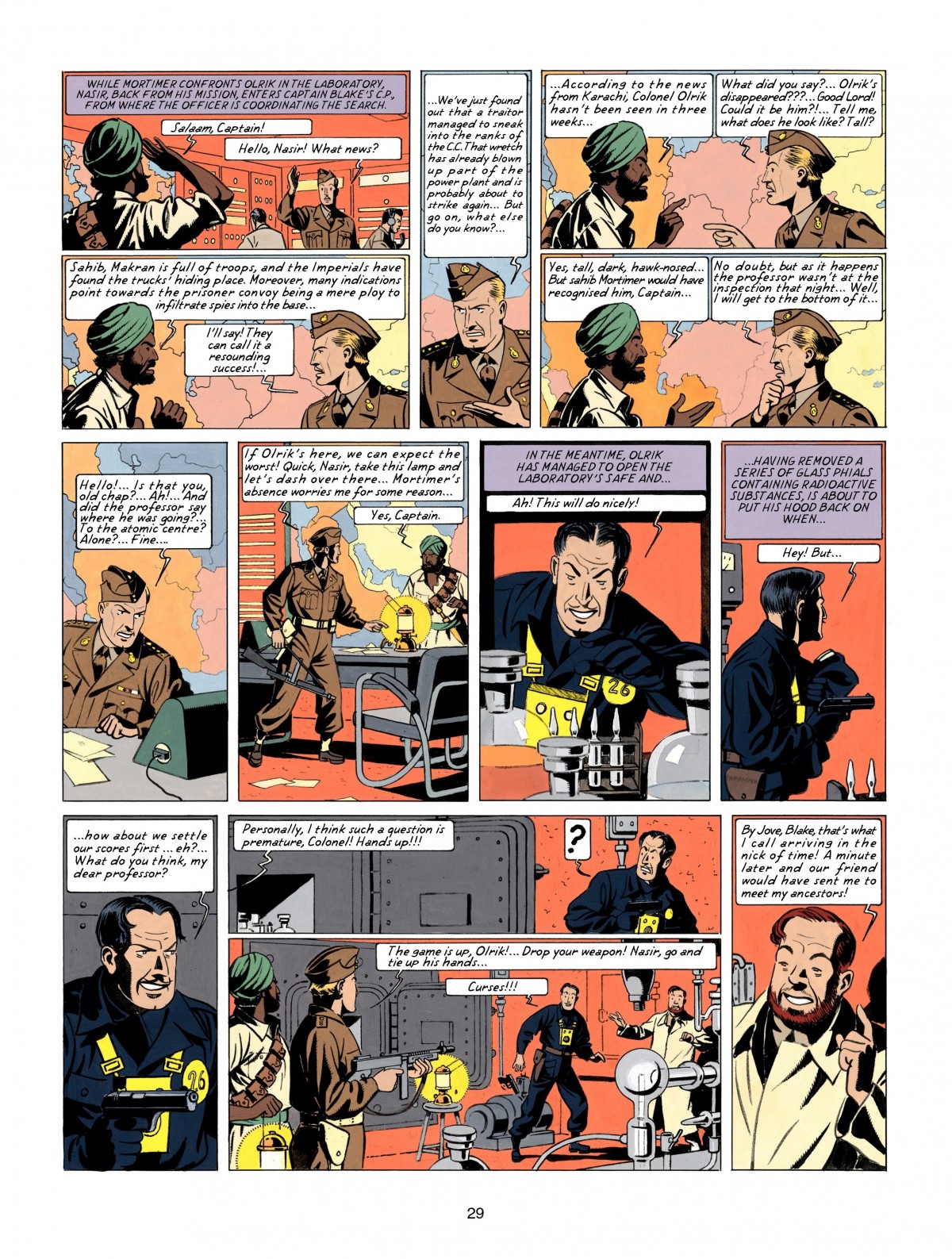 Read online Blake & Mortimer comic -  Issue #17 - 29