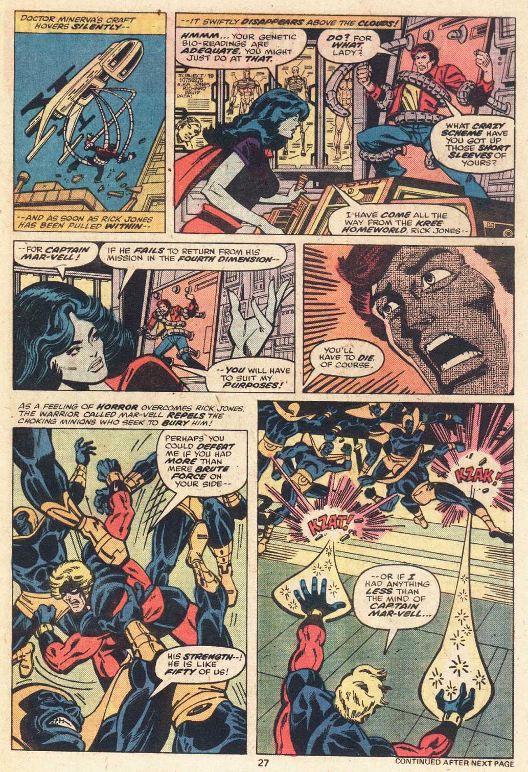 Captain Marvel (1968) Issue #51 #51 - English 17