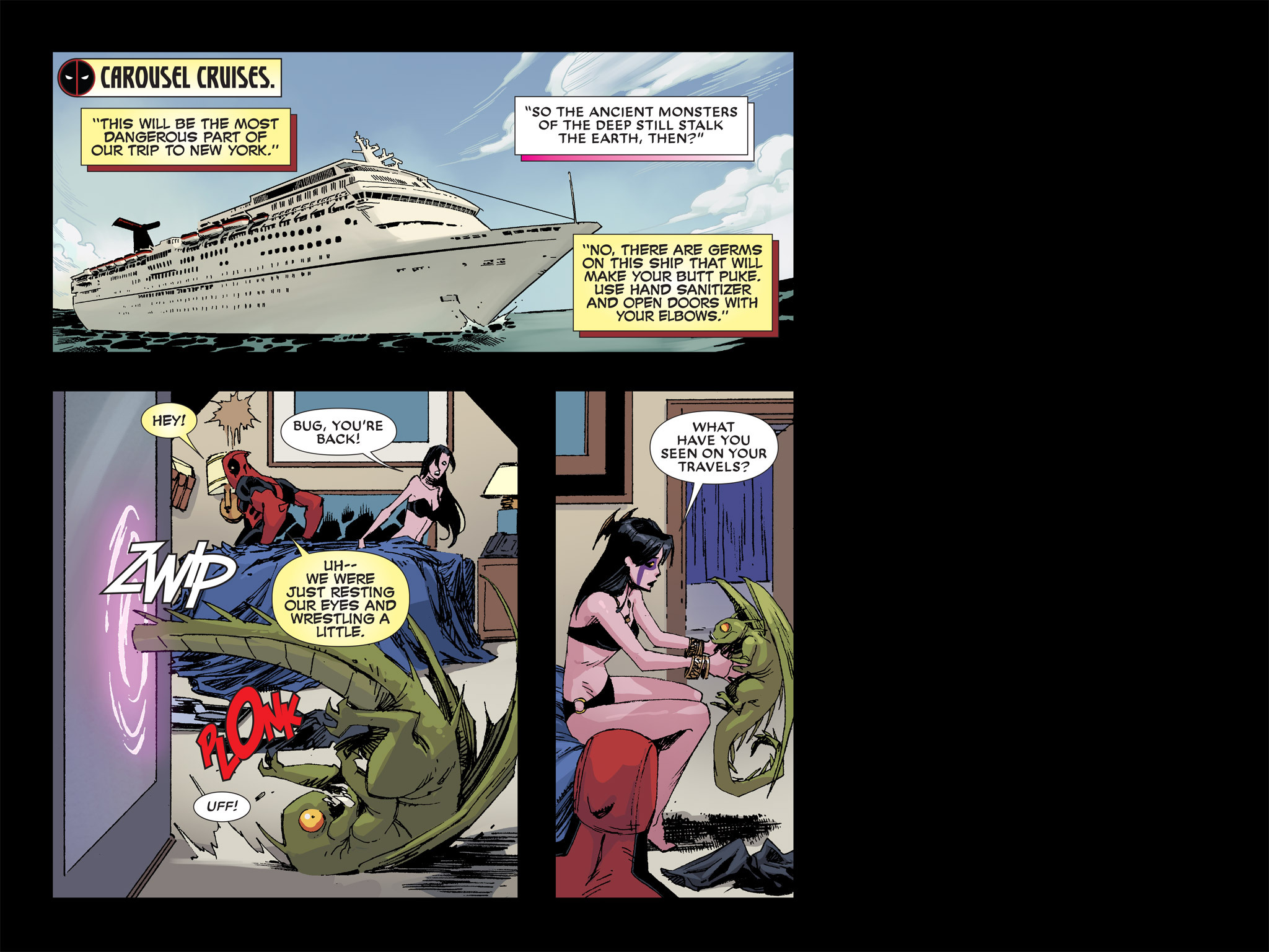 Read online Deadpool: Dracula's Gauntlet comic -  Issue # Part 6 - 88