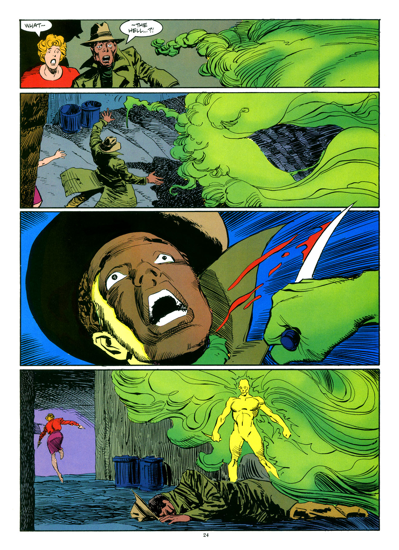 Read online Marvel Graphic Novel comic -  Issue #35 - Cloak & Dagger - Predator and Prey - 28