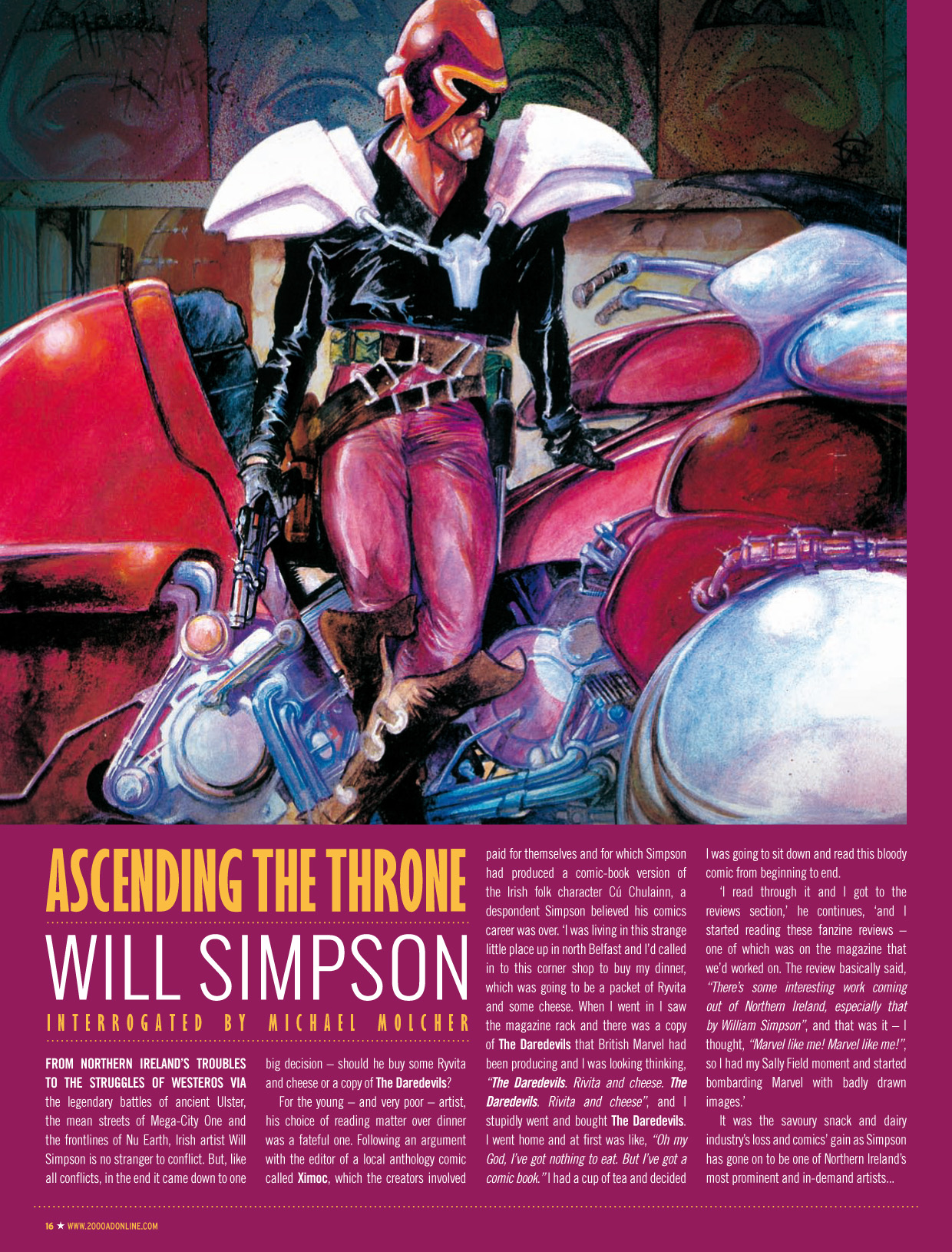 Read online Judge Dredd Megazine (Vol. 5) comic -  Issue #342 - 16