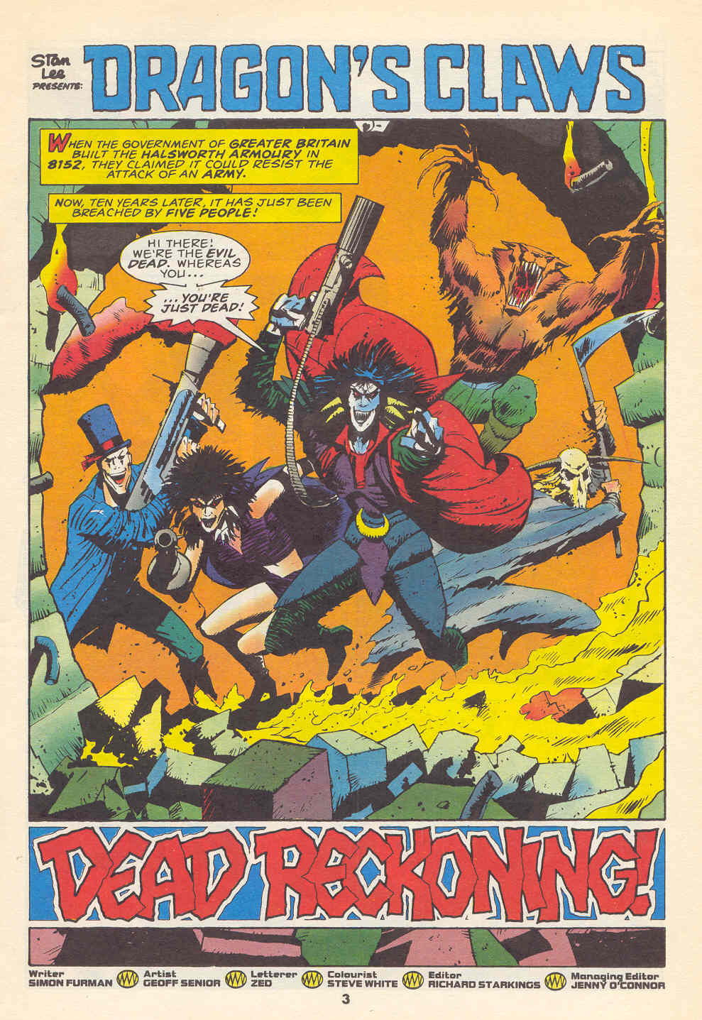 Read online Dragon's Claws comic -  Issue #2 - 2