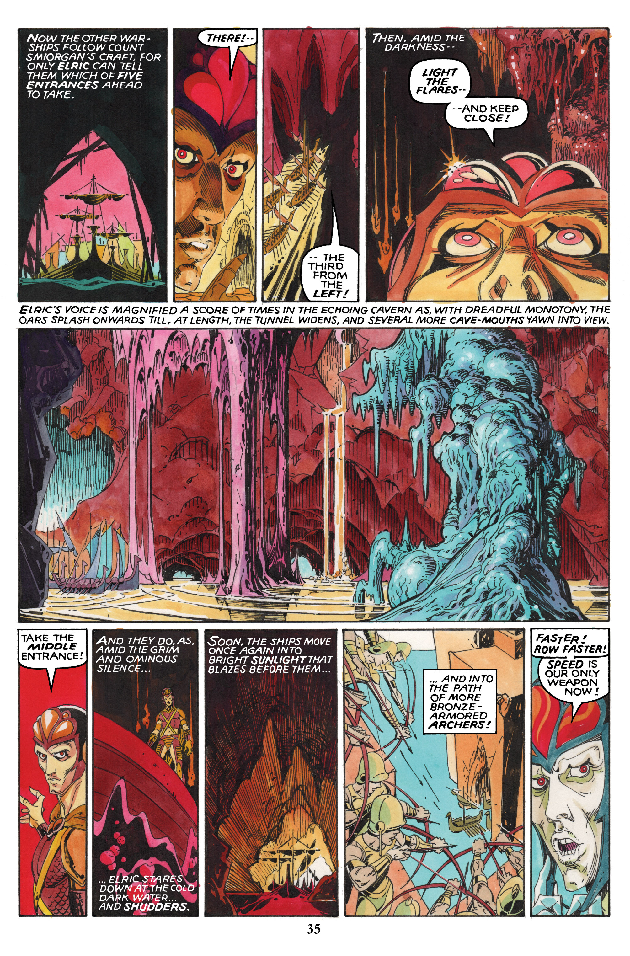 Read online The Michael Moorcock Library comic -  Issue # TPB 3 - 35