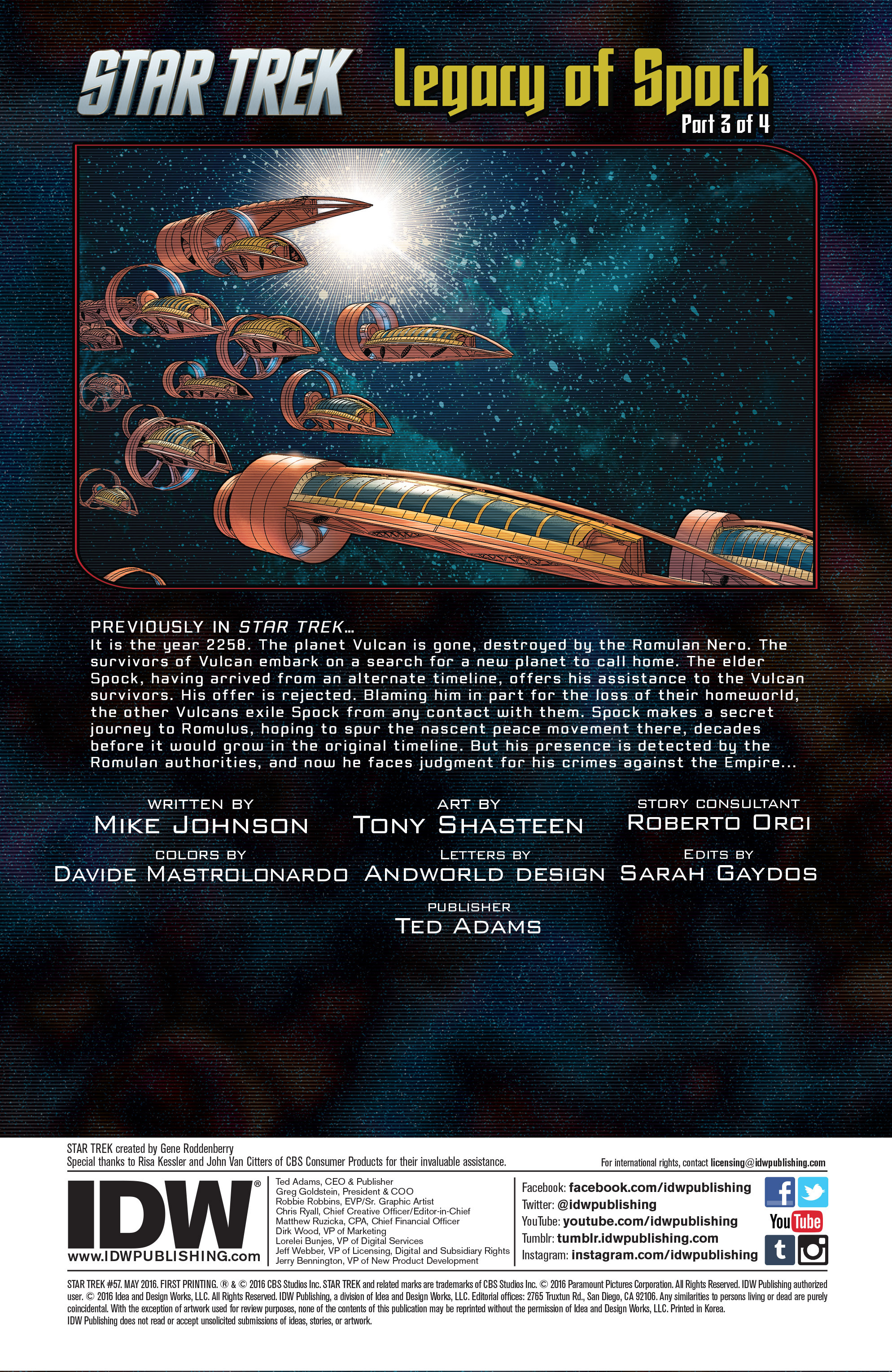 Read online Star Trek (2011) comic -  Issue #57 - 2