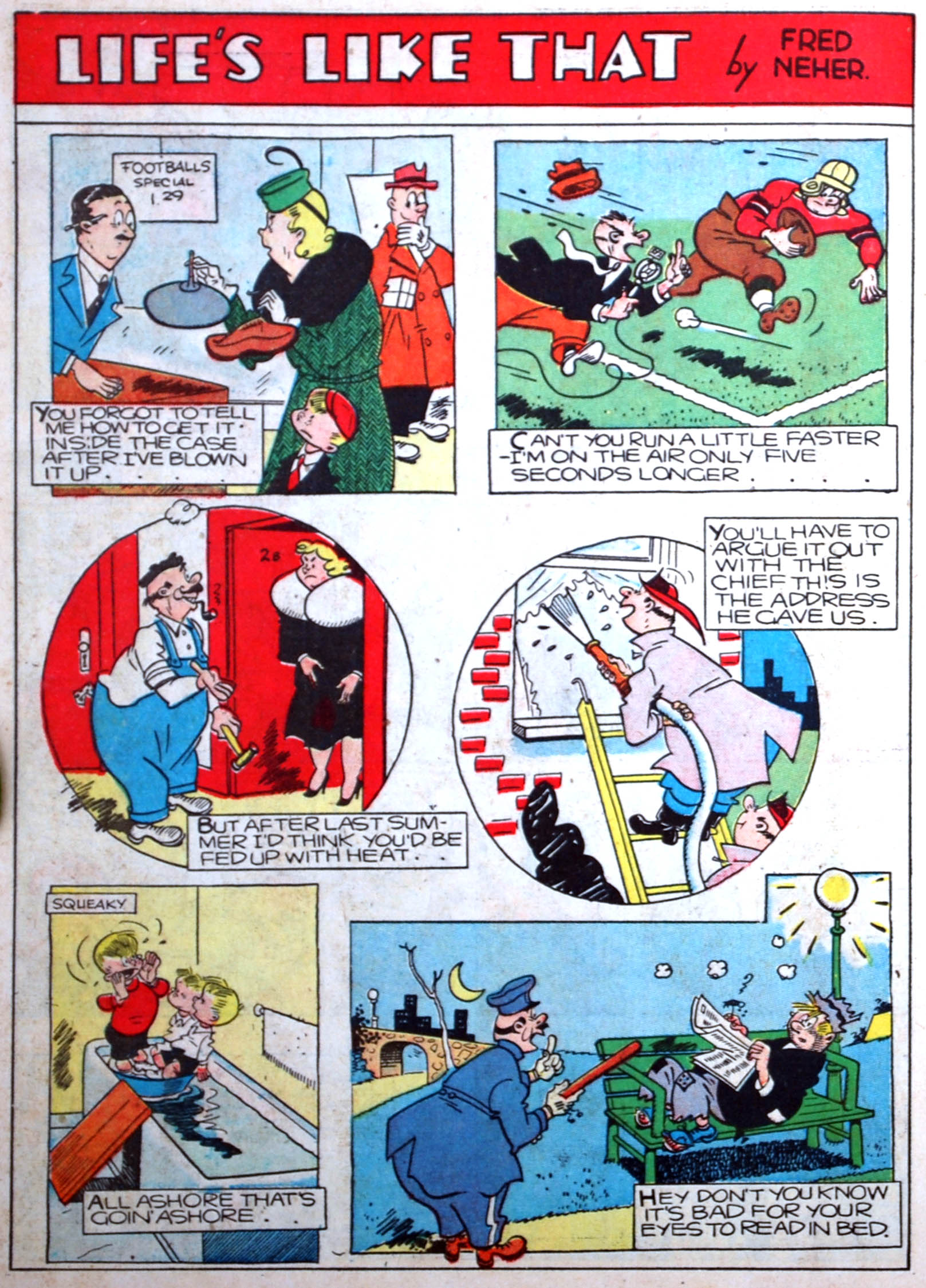 Read online Famous Funnies comic -  Issue #75 - 57