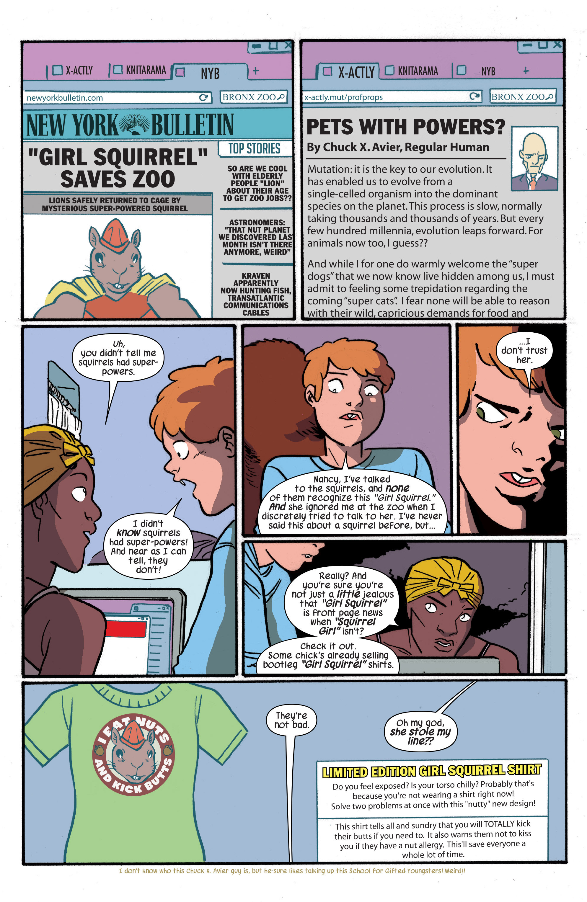 Read online The Unbeatable Squirrel Girl comic -  Issue #6 - 18