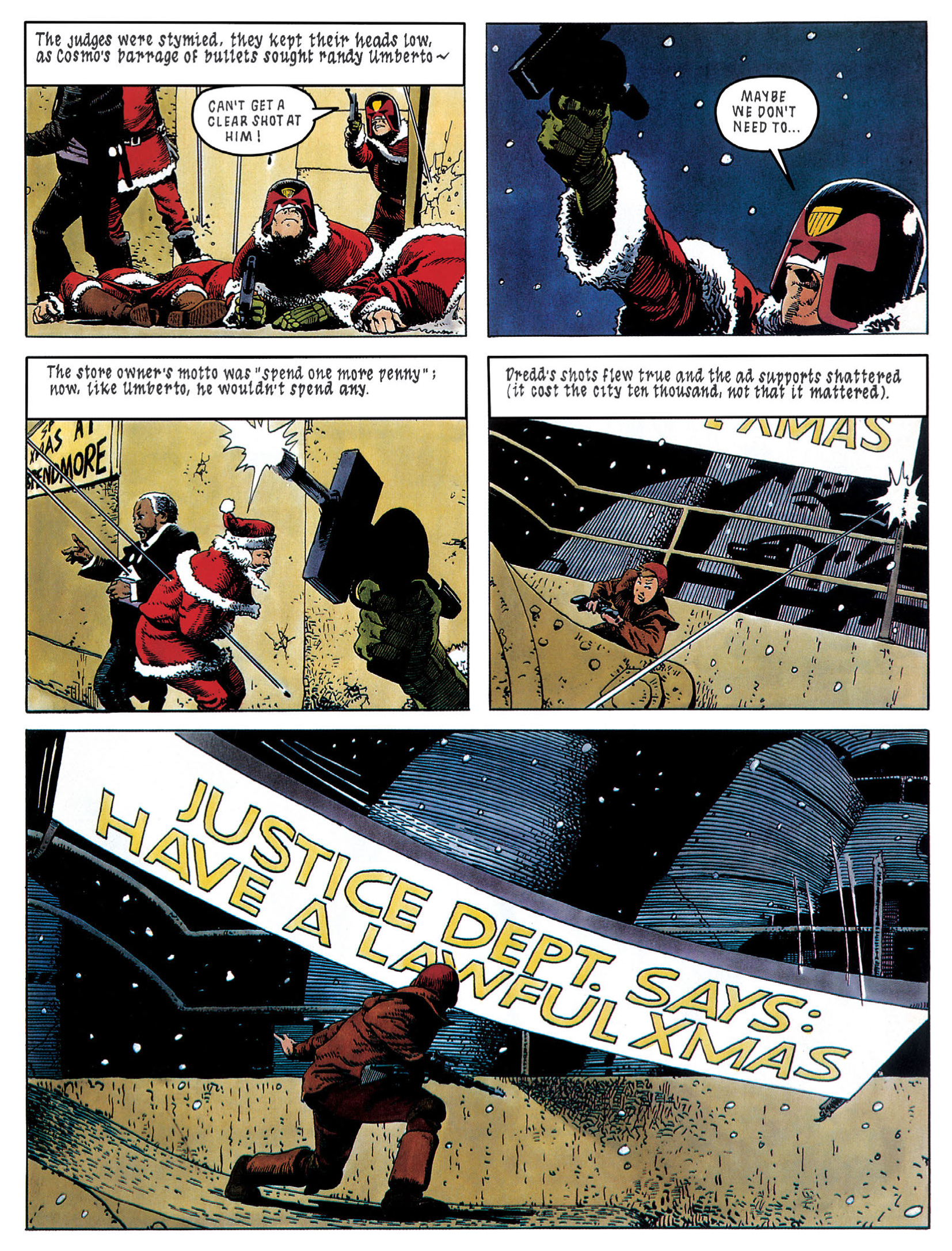 Read online Festive Thrillpower comic -  Issue # TPB - 23