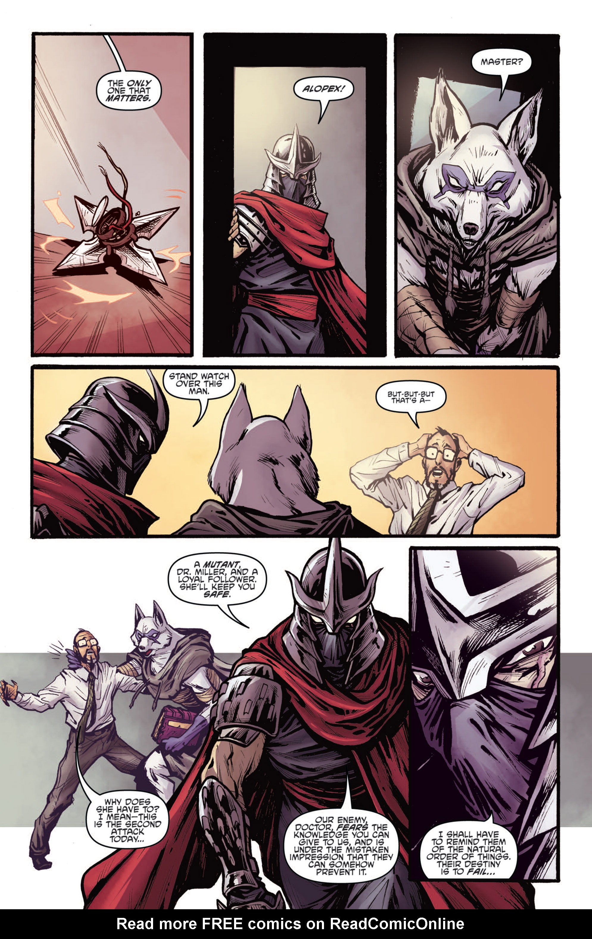 Read online Teenage Mutant Ninja Turtles: The Secret History of the Foot Clan comic -  Issue #2 - 23