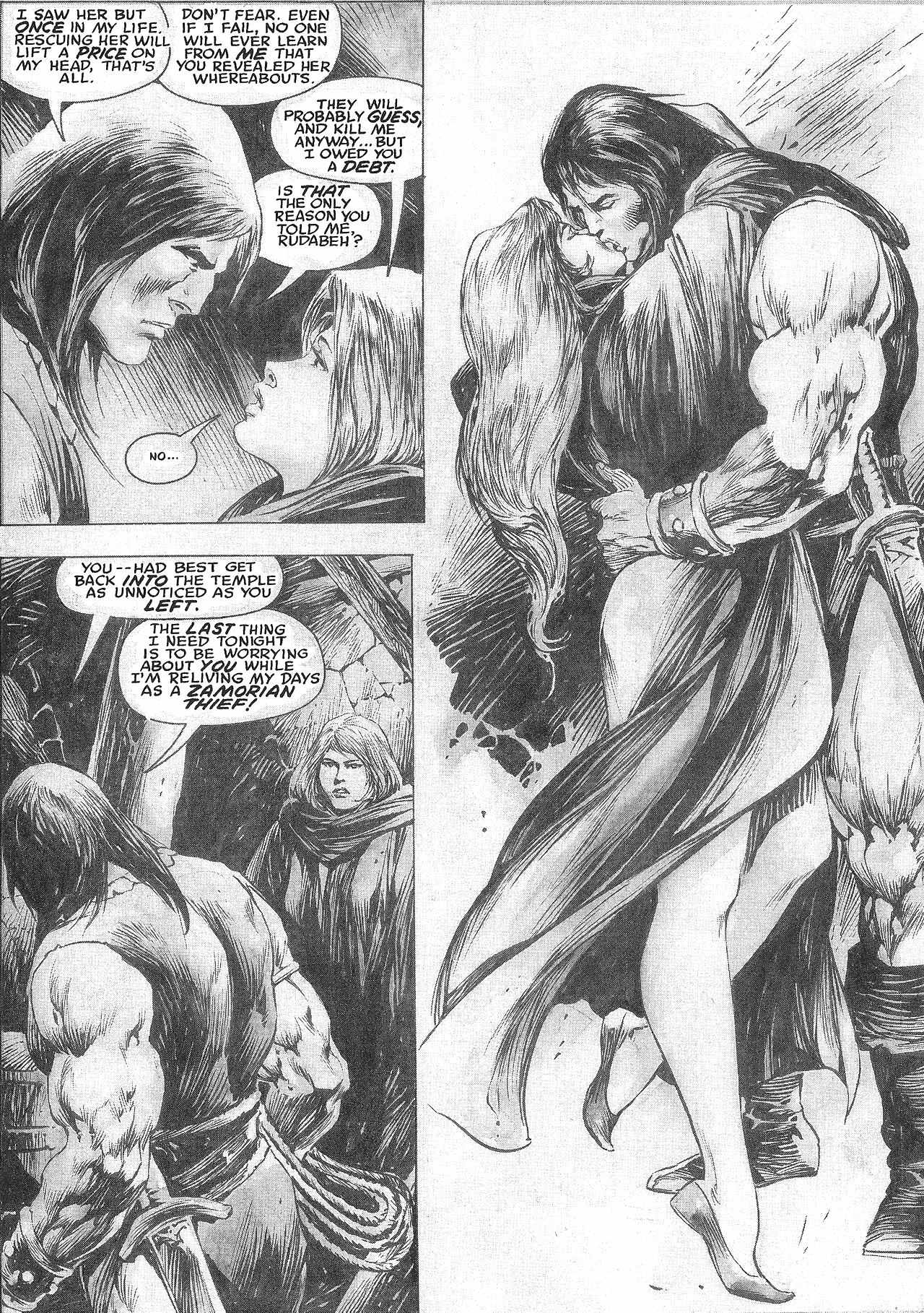 Read online The Savage Sword Of Conan comic -  Issue #209 - 28