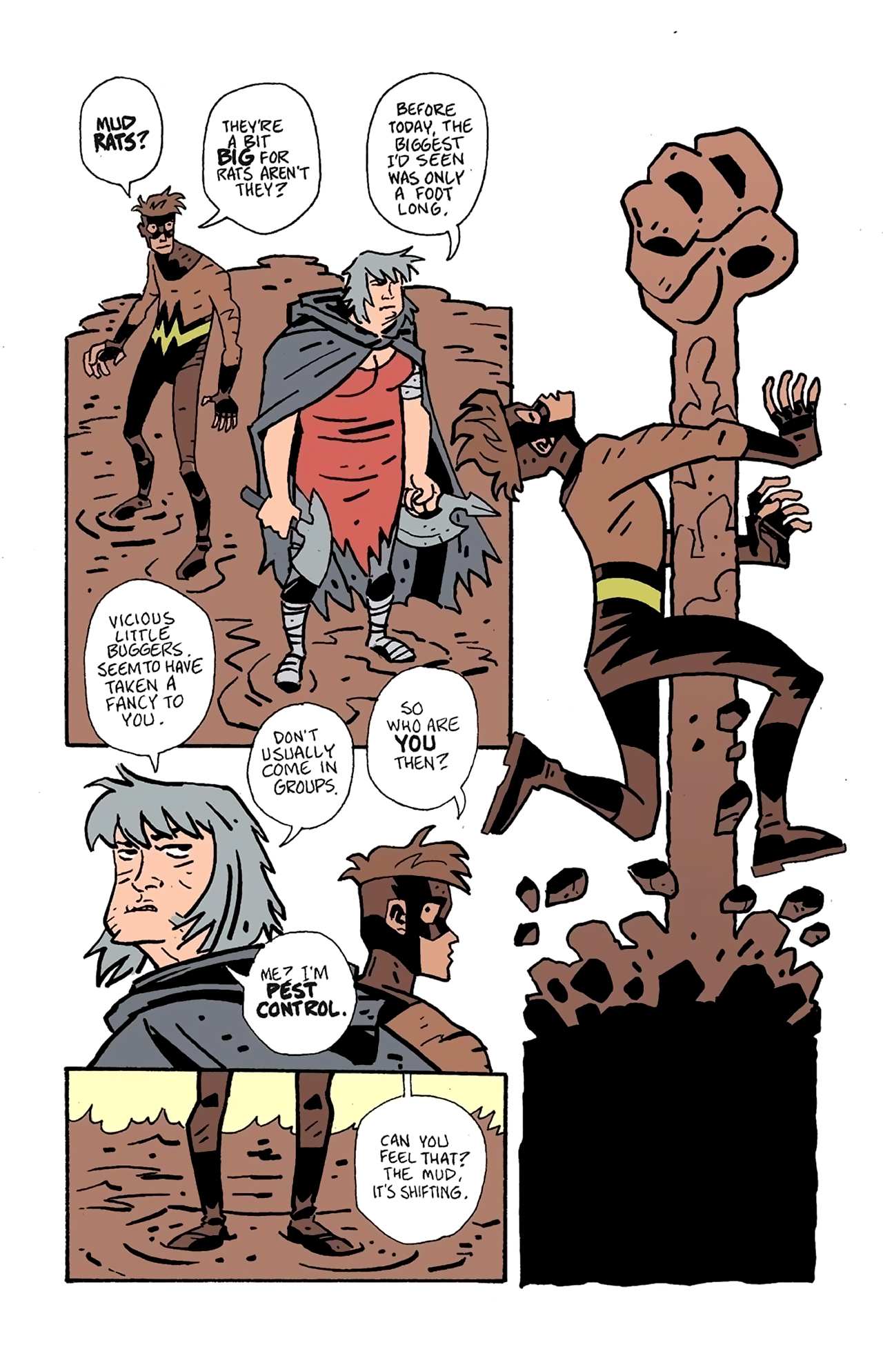 Read online Mudman comic -  Issue # _TPB - 132