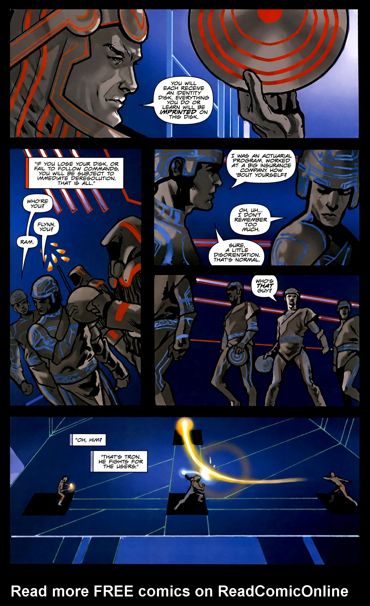 Read online TRON: Original Movie Adaptation comic -  Issue #1 - 33