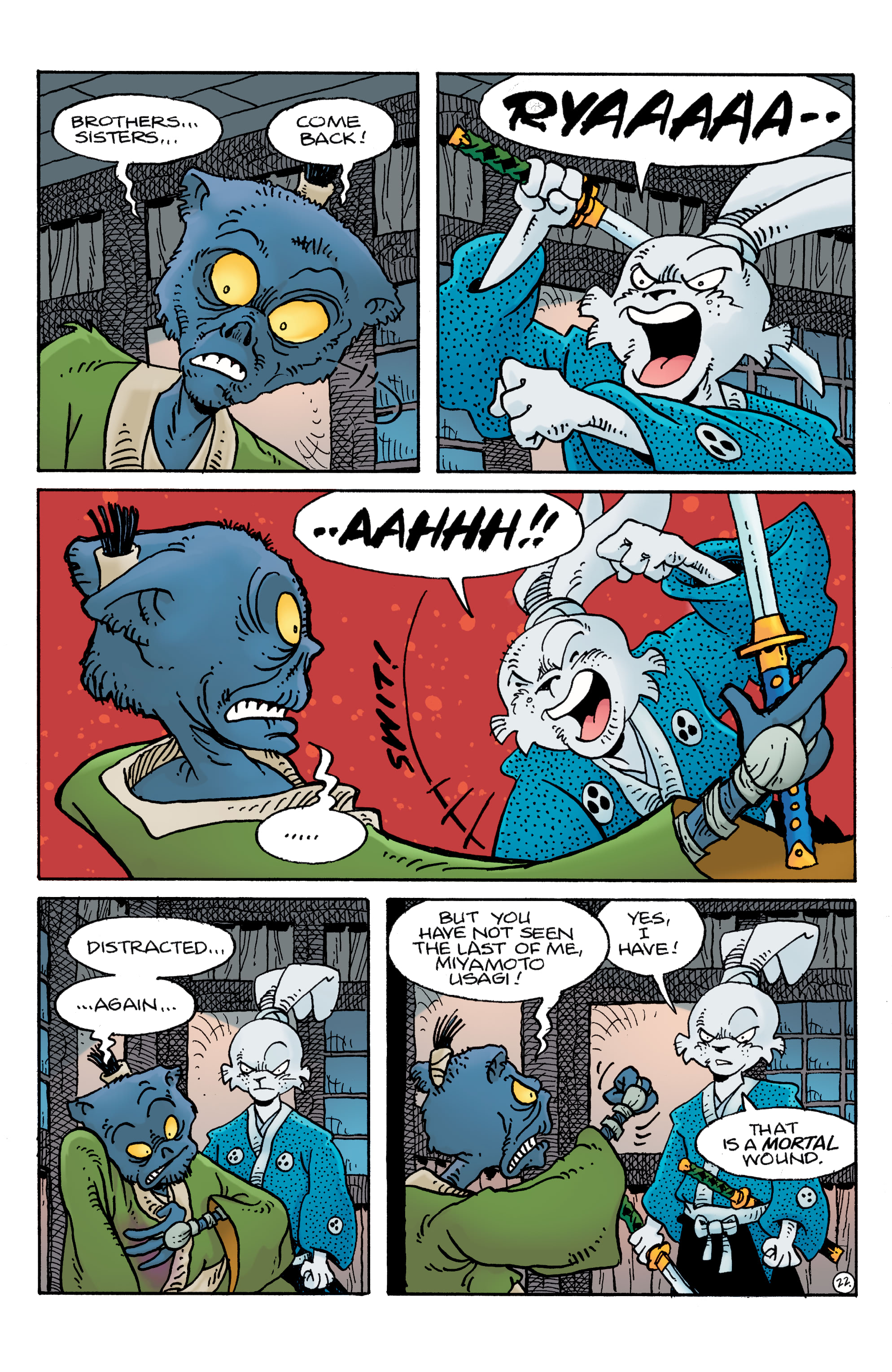 Read online Usagi Yojimbo (2019) comic -  Issue #19 - 24