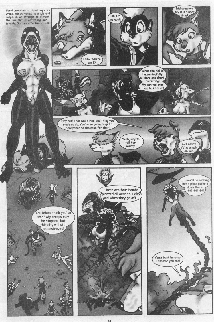 Read online Extinctioners comic -  Issue #13 - 31