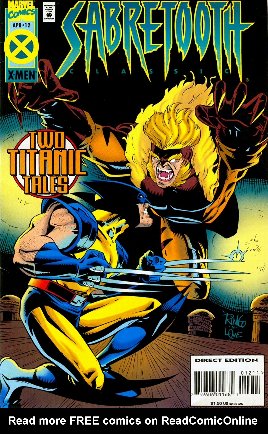 Read online Sabretooth Classic comic -  Issue #12 - 1