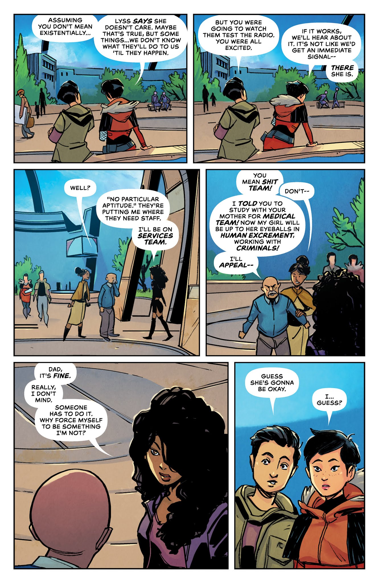 Read online Outpost Zero comic -  Issue #1 - 18
