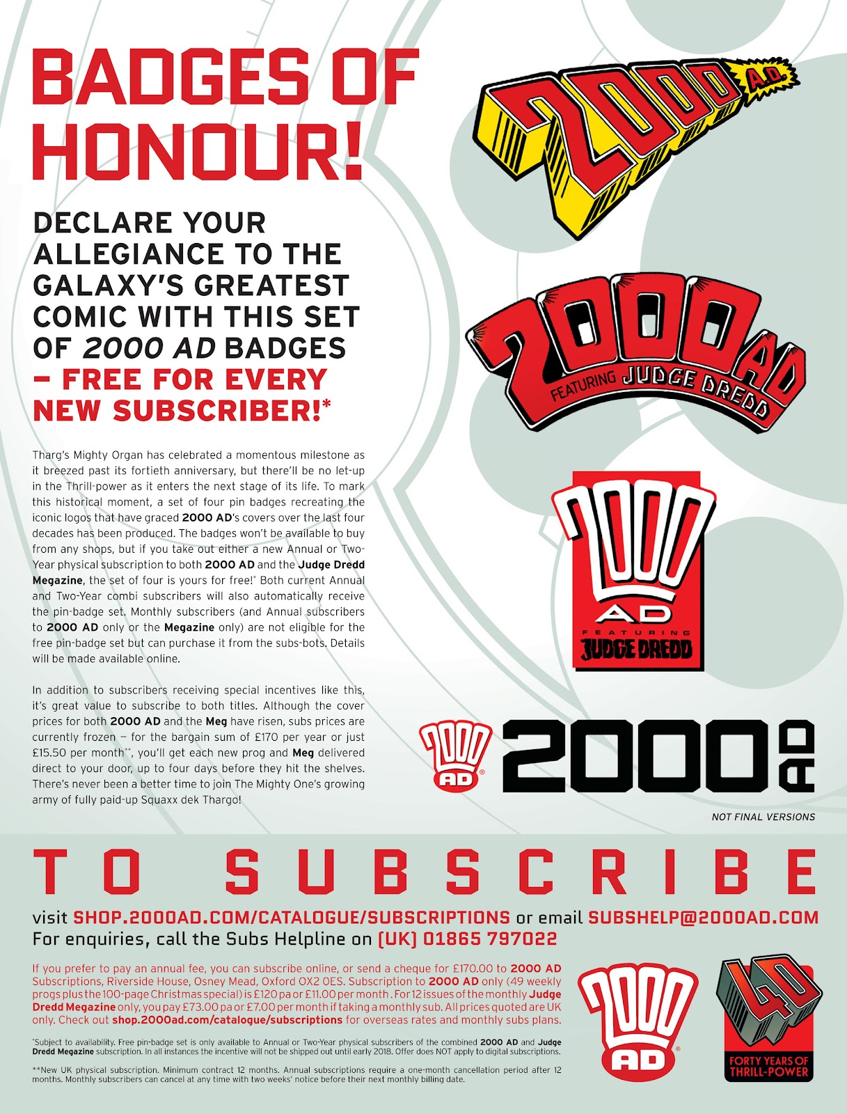 2000 AD issue Sci-Fi Special 2018 - Page 23