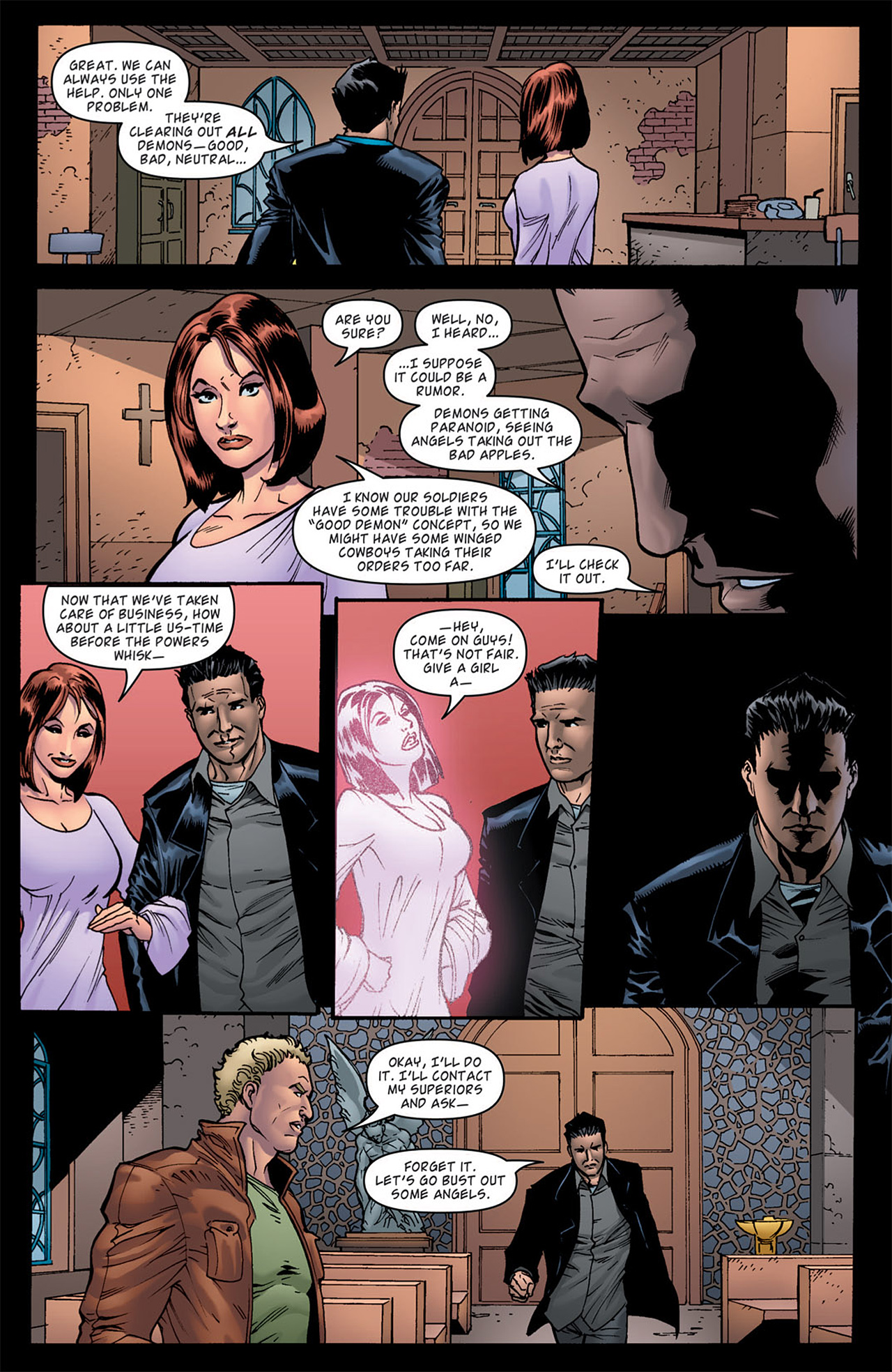 Read online Angel comic -  Issue #21 - 14