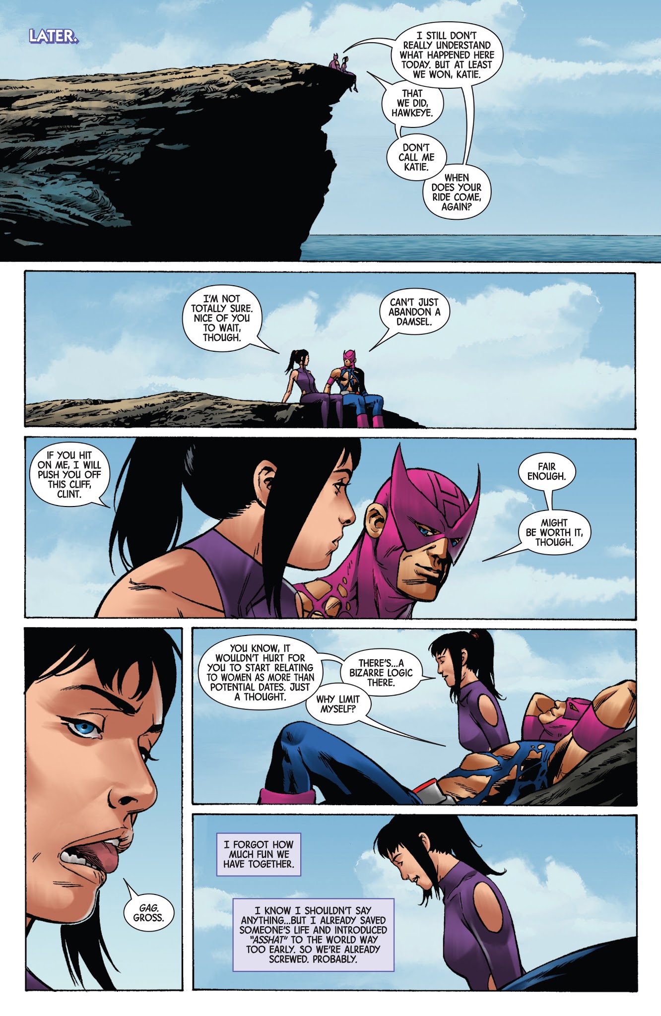 Read online Generations: Hawkeye & Hawkeye comic -  Issue # Full - 29