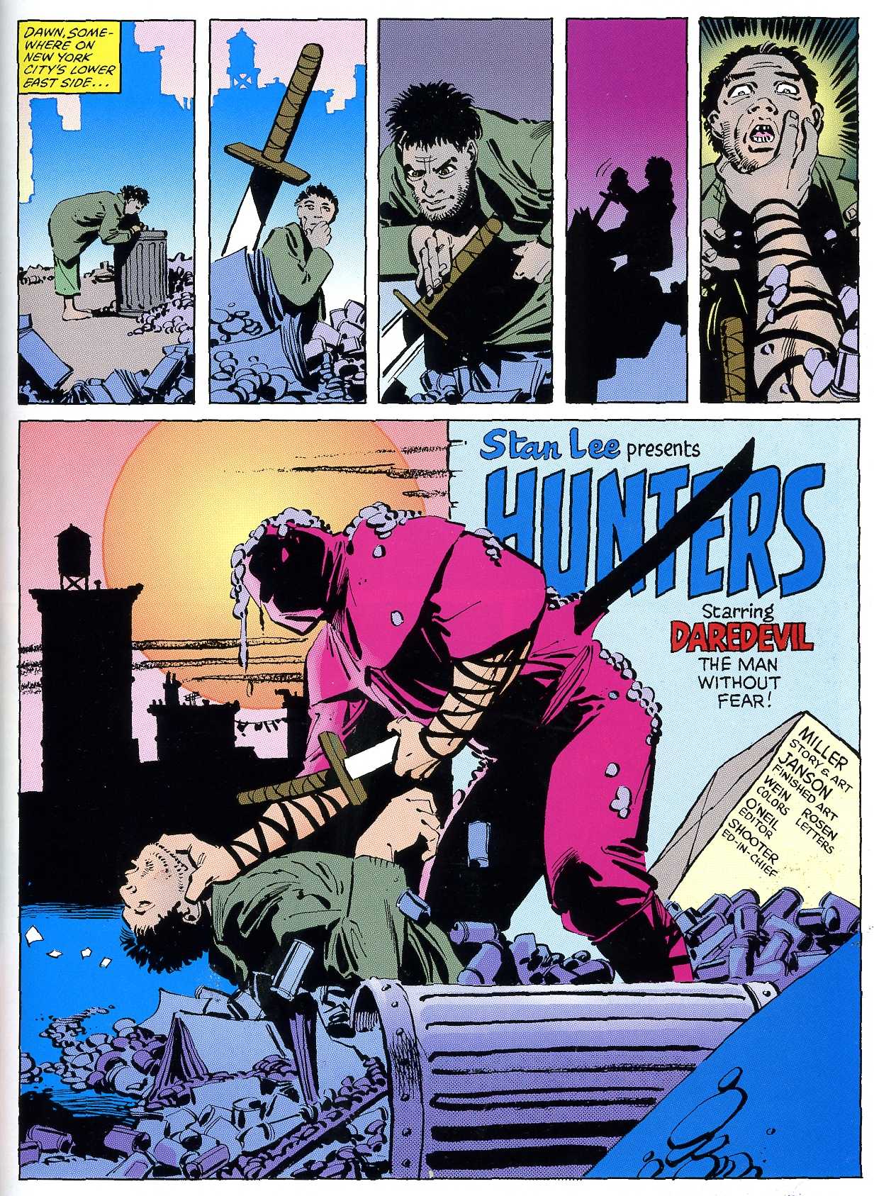 Read online Daredevil Visionaries: Frank Miller comic -  Issue # TPB 2 - 185