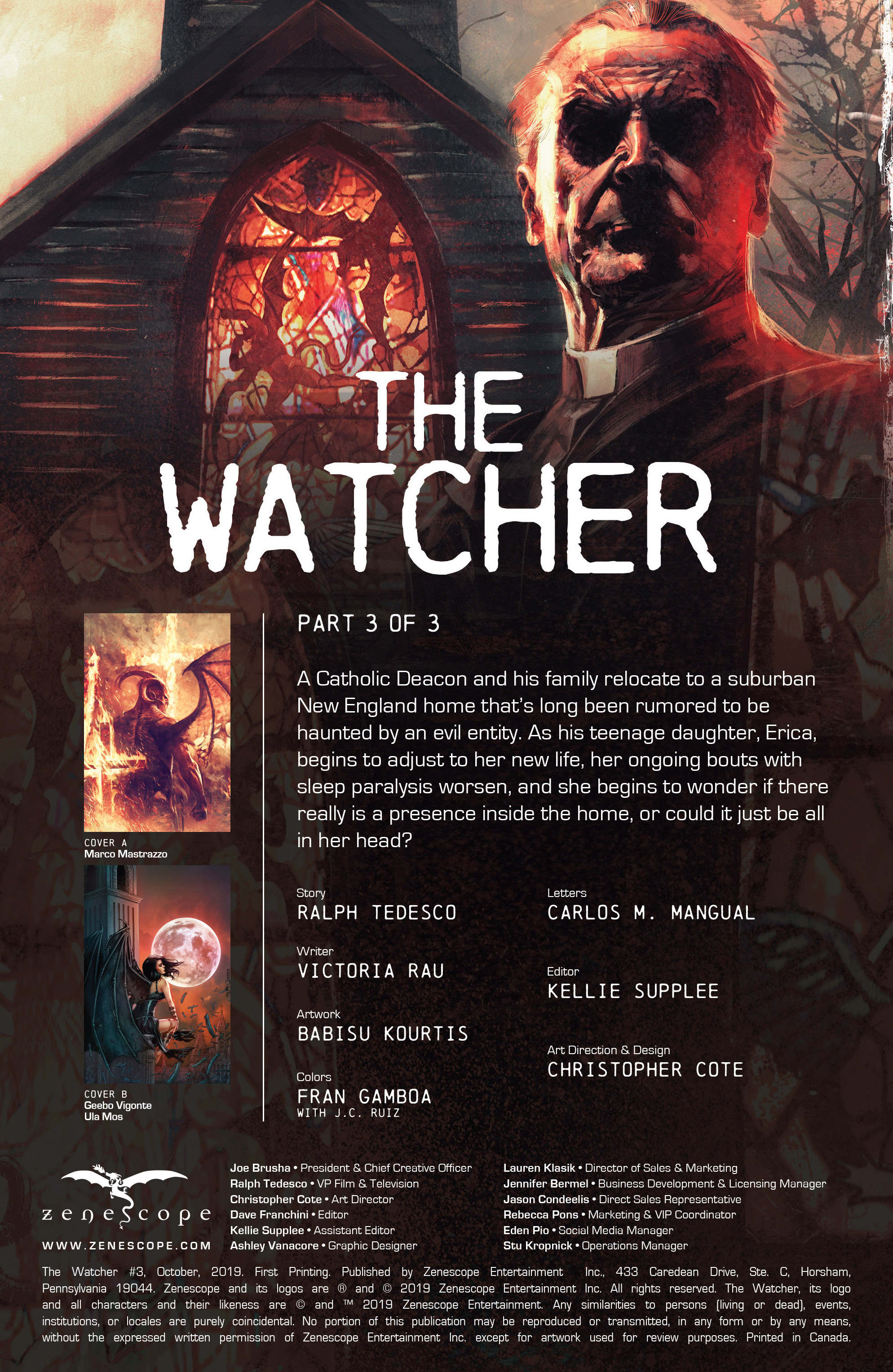 Read online The Watcher comic -  Issue #3 - 2