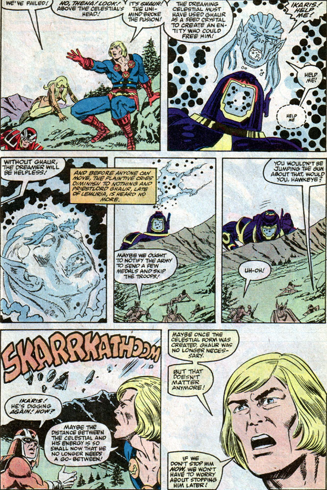 Read online Eternals (1985) comic -  Issue #12 - 33