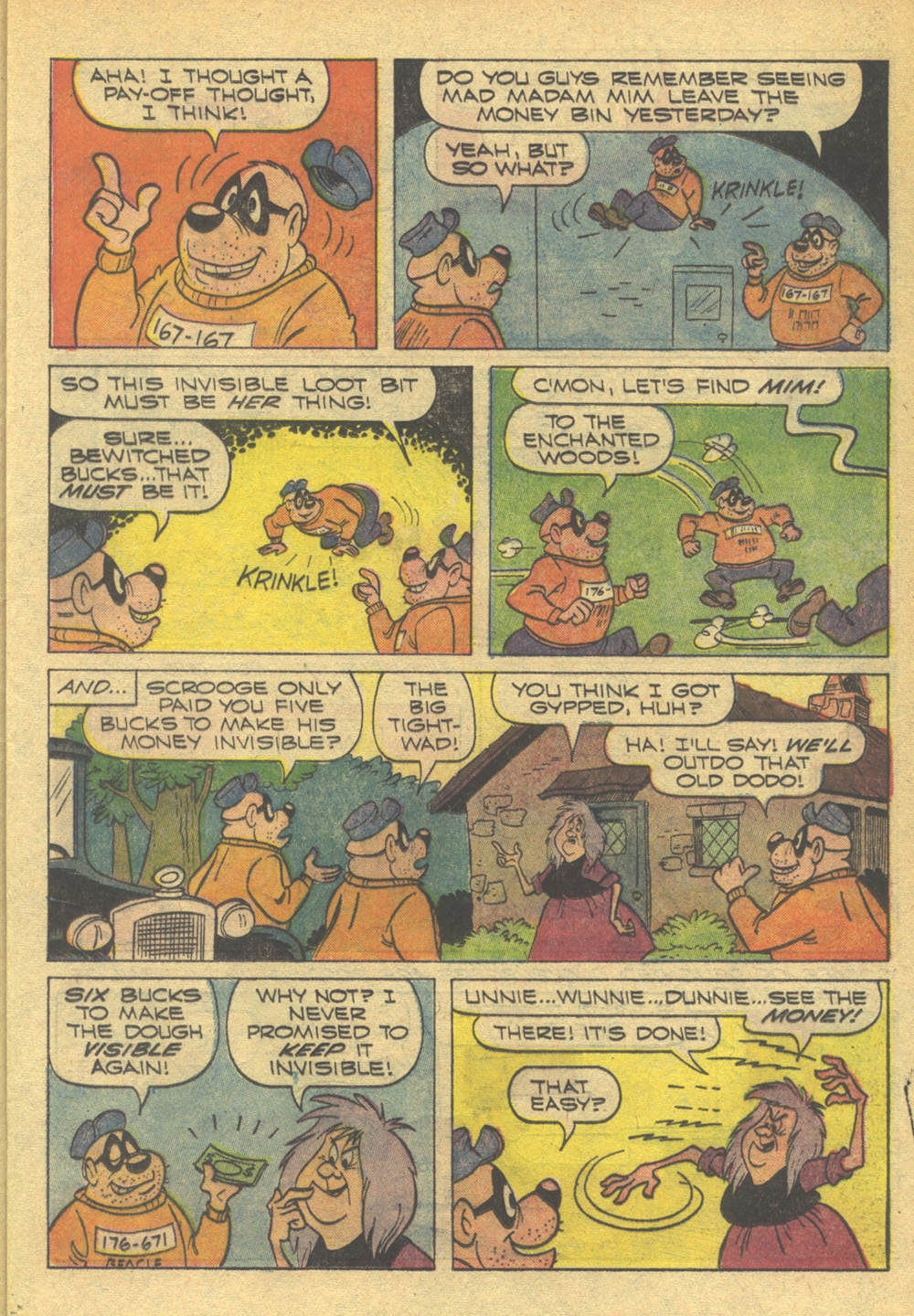 Read online Walt Disney THE BEAGLE BOYS comic -  Issue #10 - 13