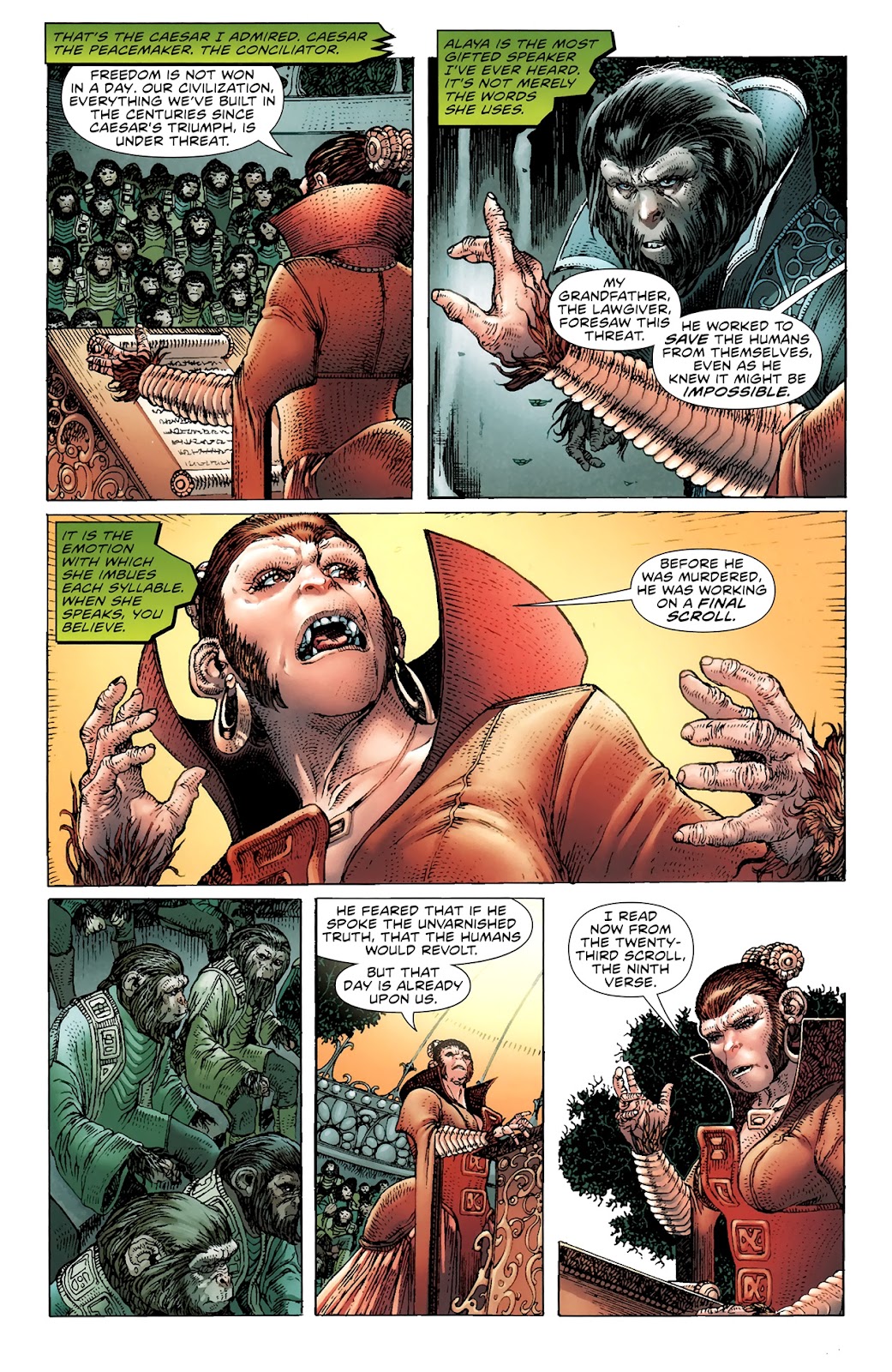 Planet of the Apes (2011) issue 7 - Page 22