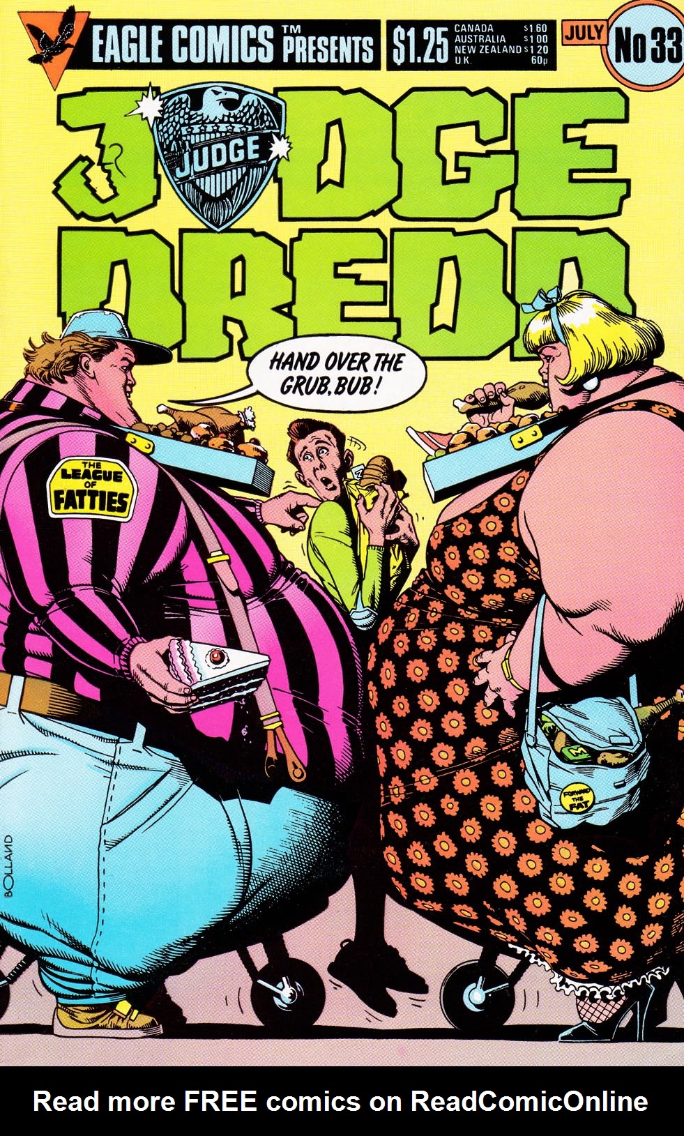 Read online Judge Dredd (1983) comic -  Issue #33 - 1