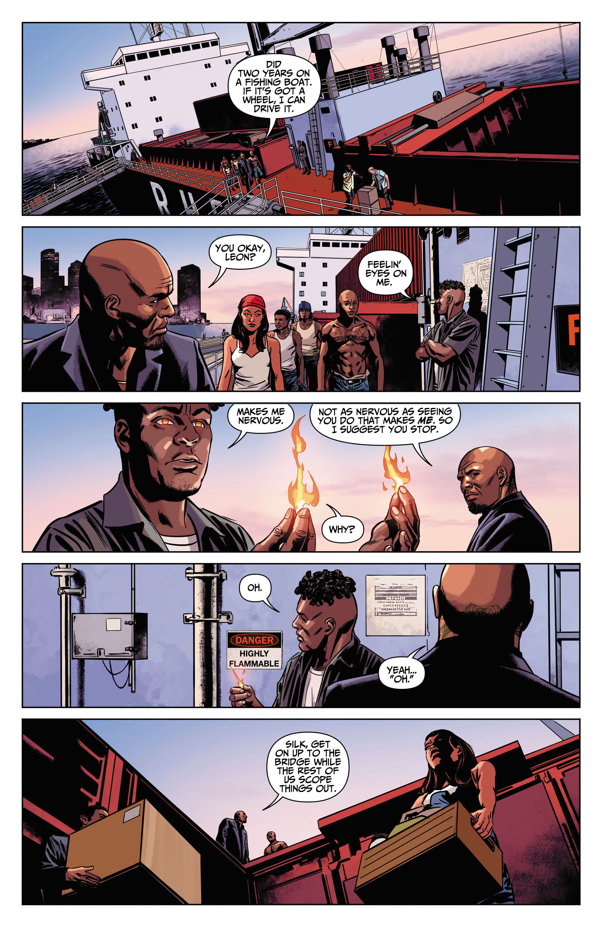 Read online Telepaths comic -  Issue #5 - 16