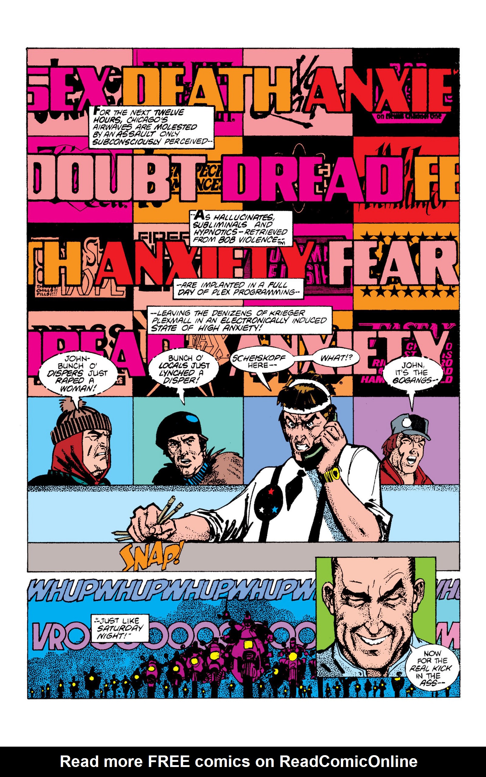 Read online American Flagg! comic -  Issue # _Definitive Collection (Part 4) - 75