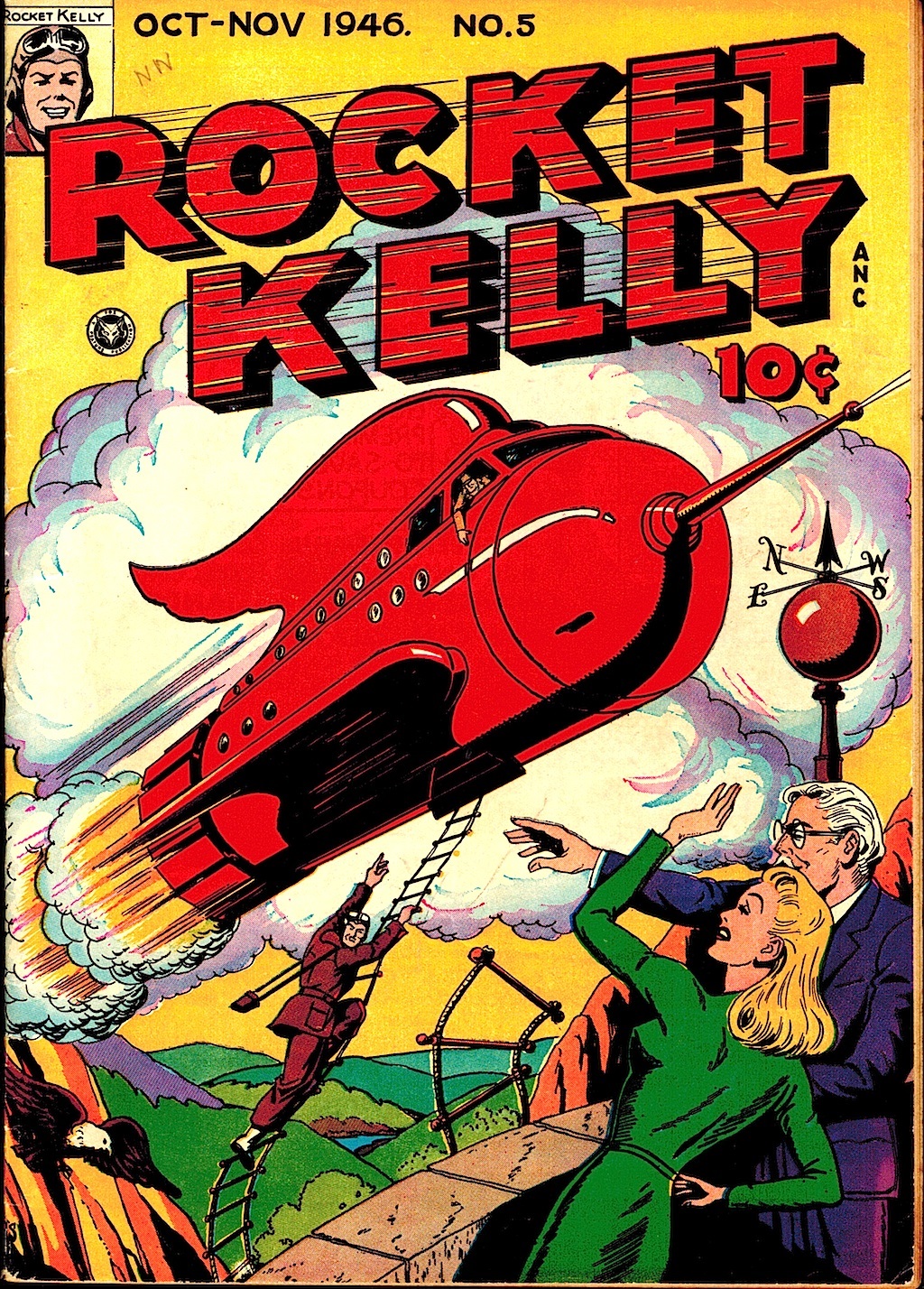 Read online Rocket Kelly (1945) comic -  Issue #5 - 1