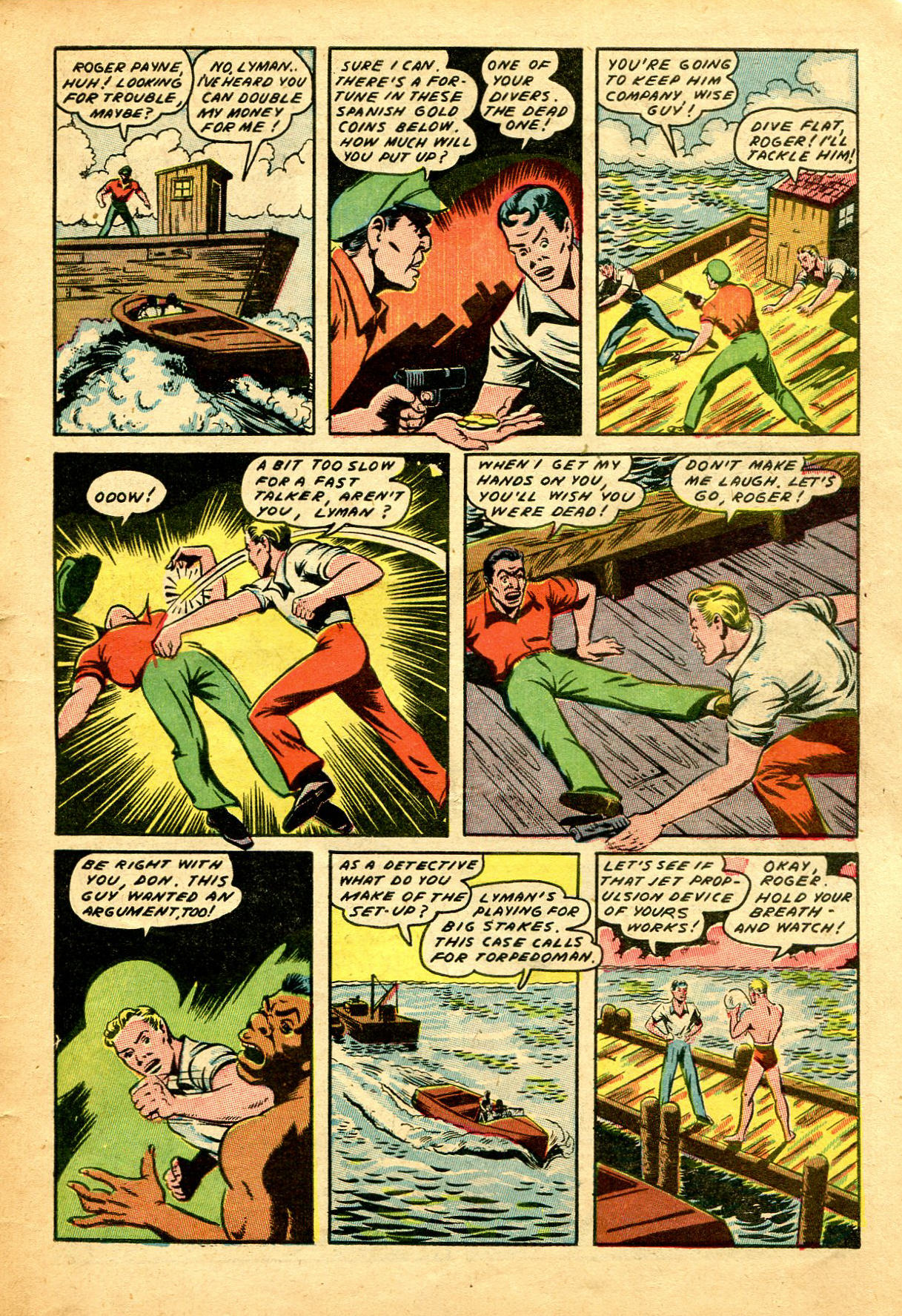 Read online Captain Flight Comics comic -  Issue #8 - 39