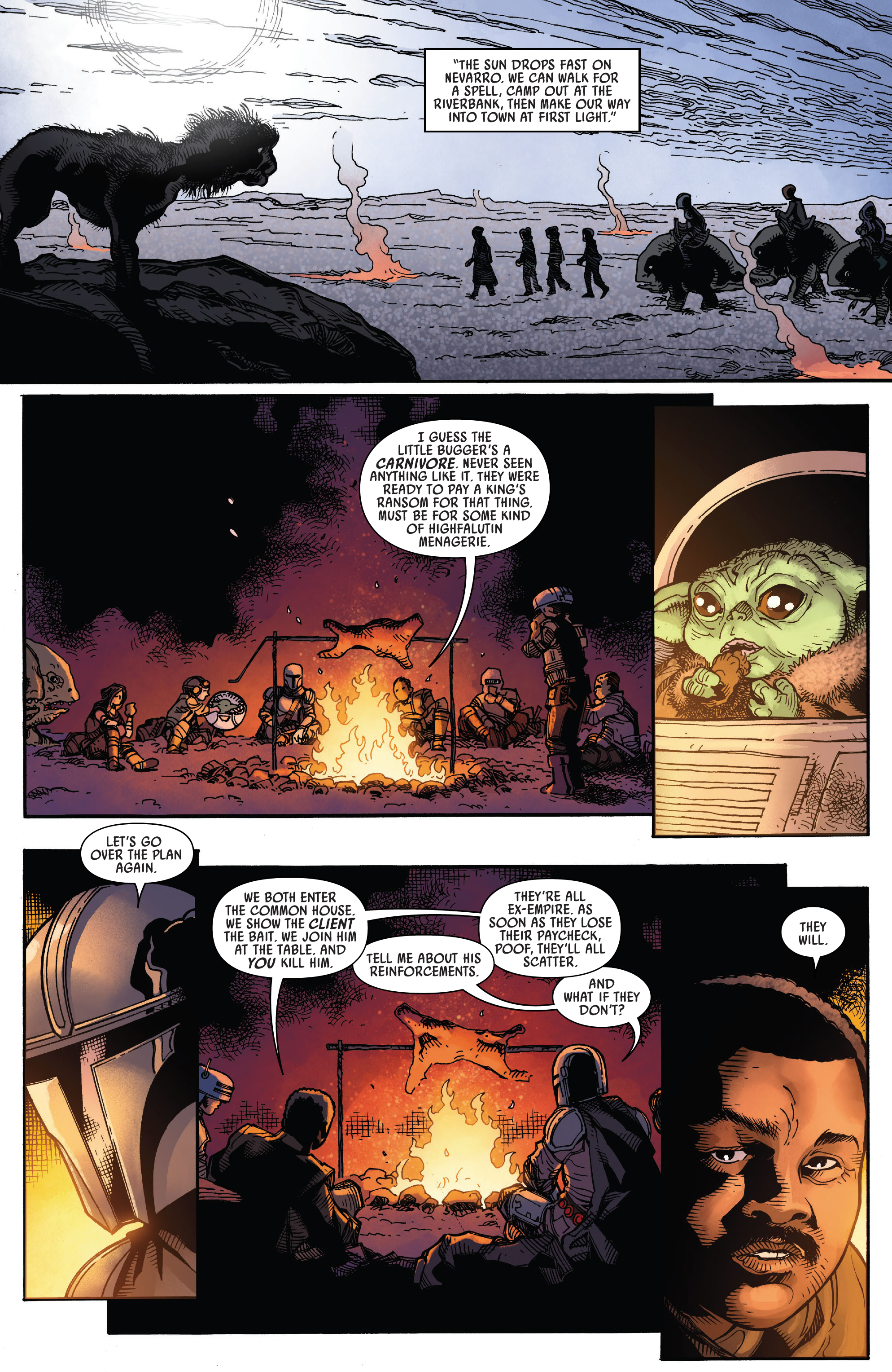 Read online Star Wars: The Mandalorian comic -  Issue #7 - 17