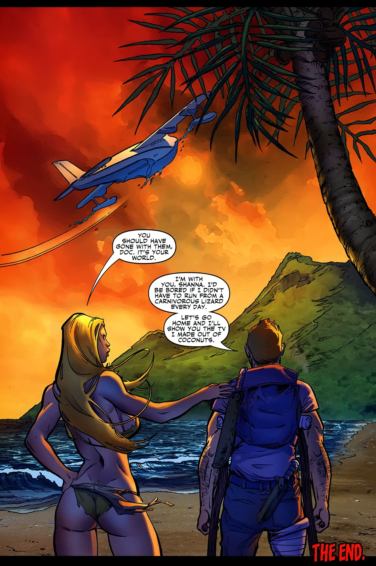 Read online Shanna the She-Devil: Survival of the Fittest comic -  Issue #4 - 22