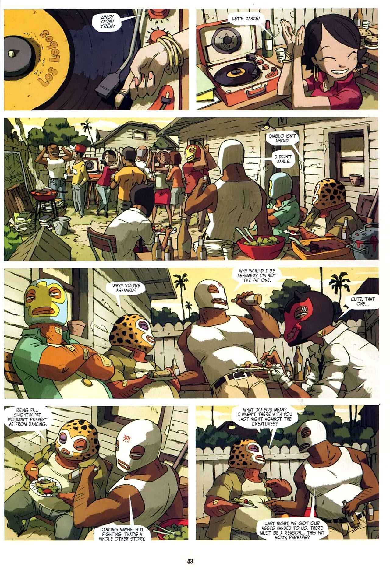 Read online Lucha Libre comic -  Issue #4 - 45