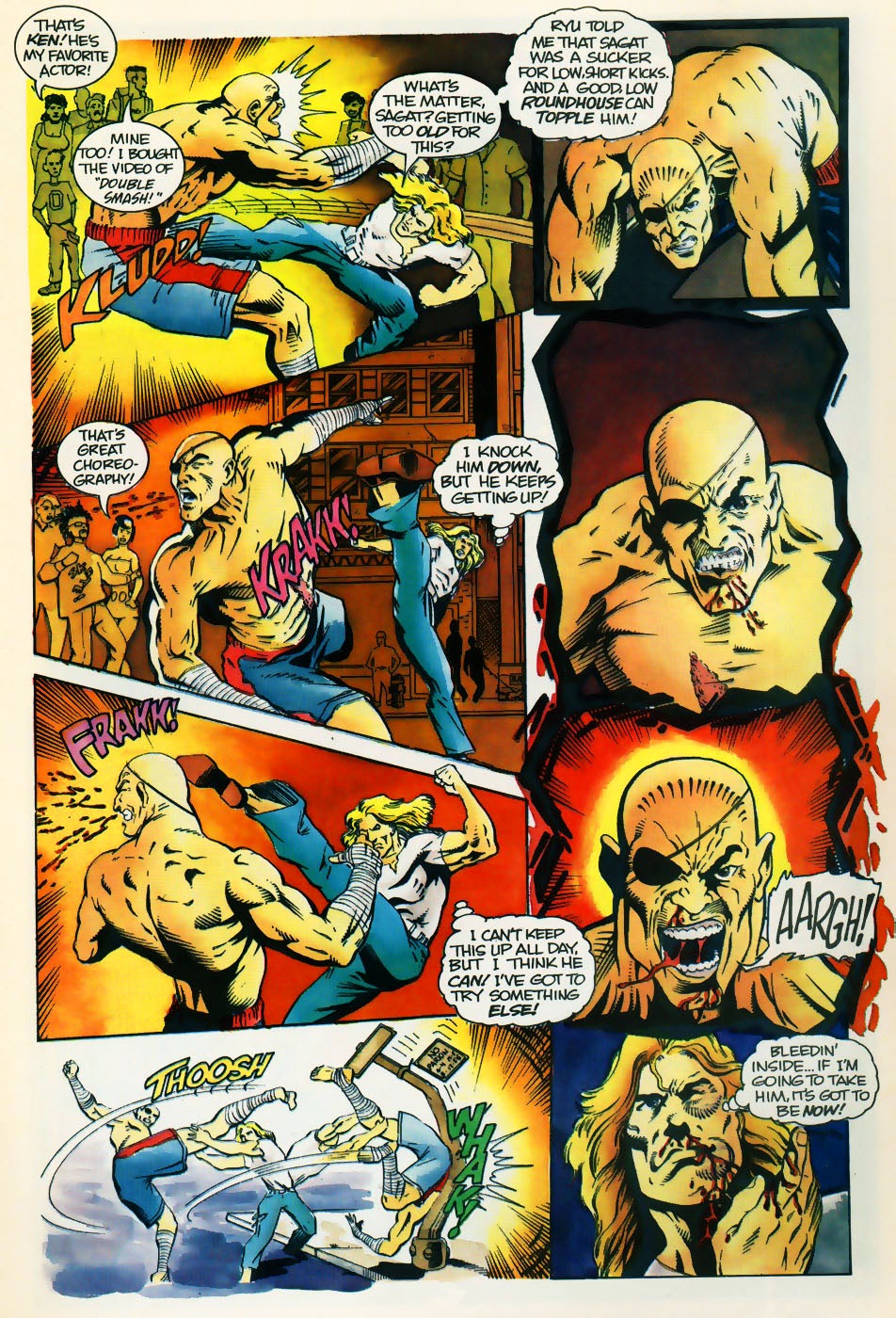Read online Street Fighter (1994) comic -  Issue #2 - 12