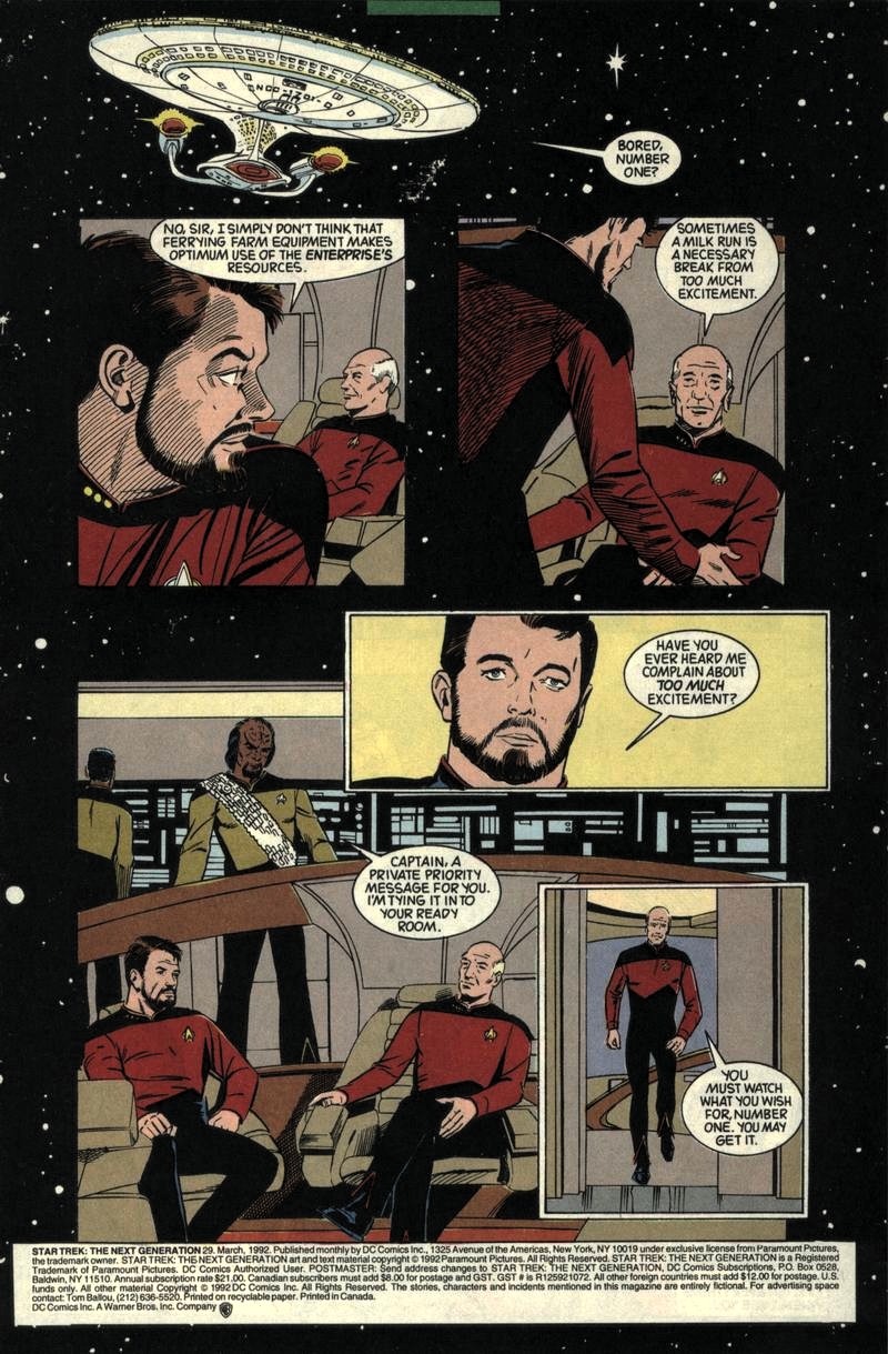 Read online Star Trek: The Next Generation (1989) comic -  Issue #29 - 2