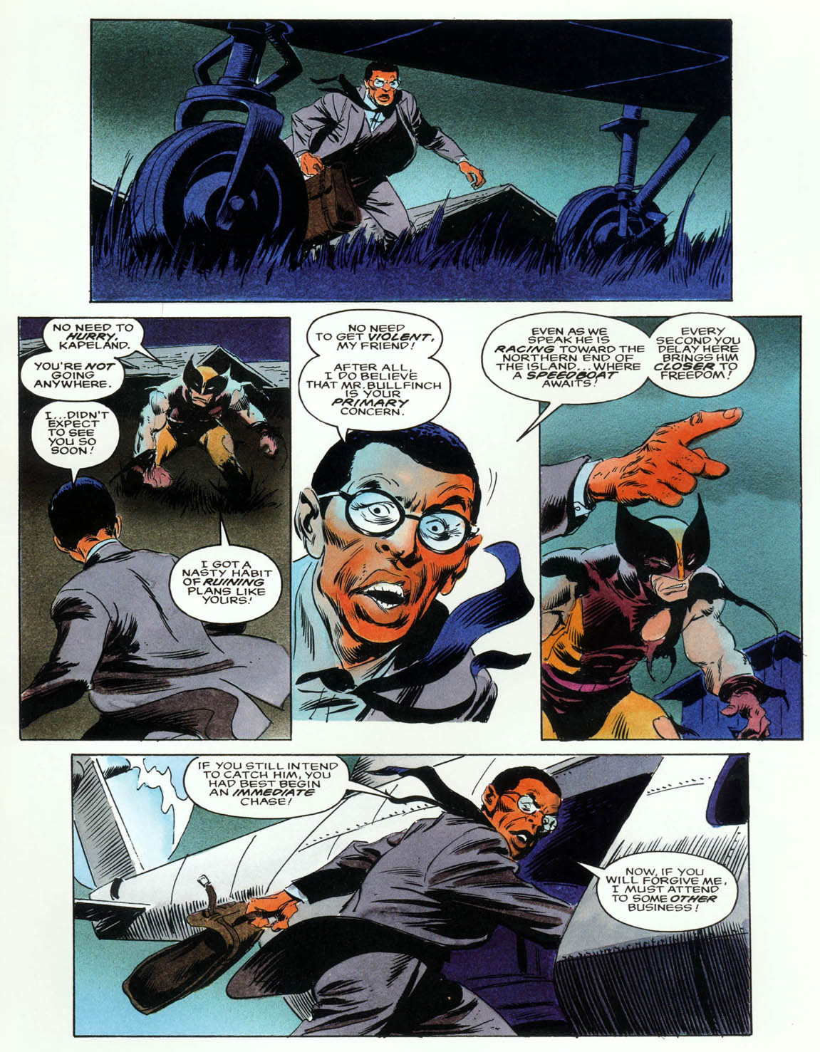 Read online Marvel Graphic Novel comic -  Issue #67 - Wolverine - Bloody Choices - 58