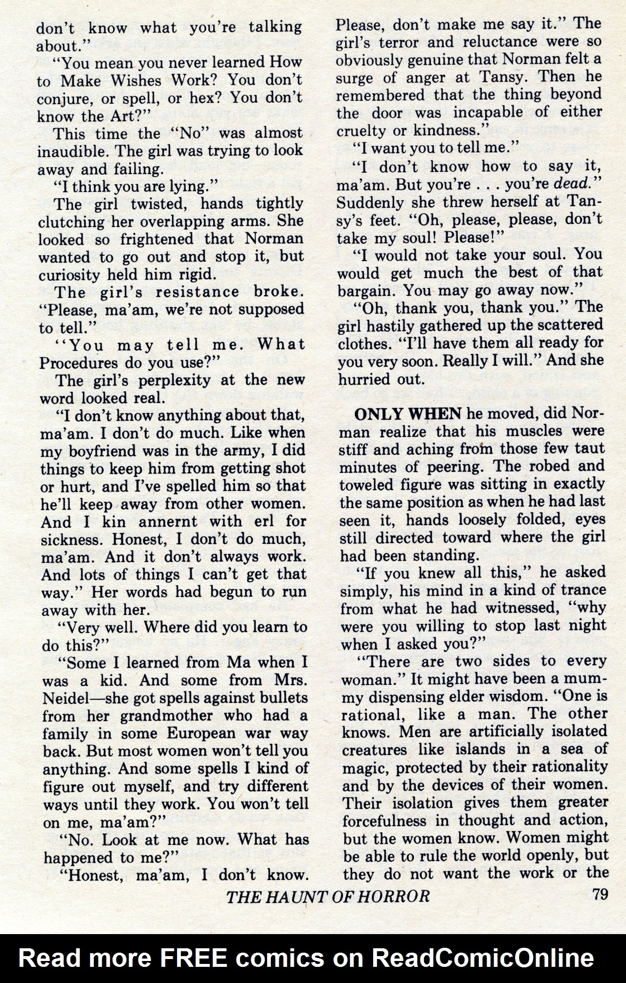 Read online The Haunt of Horror comic -  Issue # TPB 2 - 77