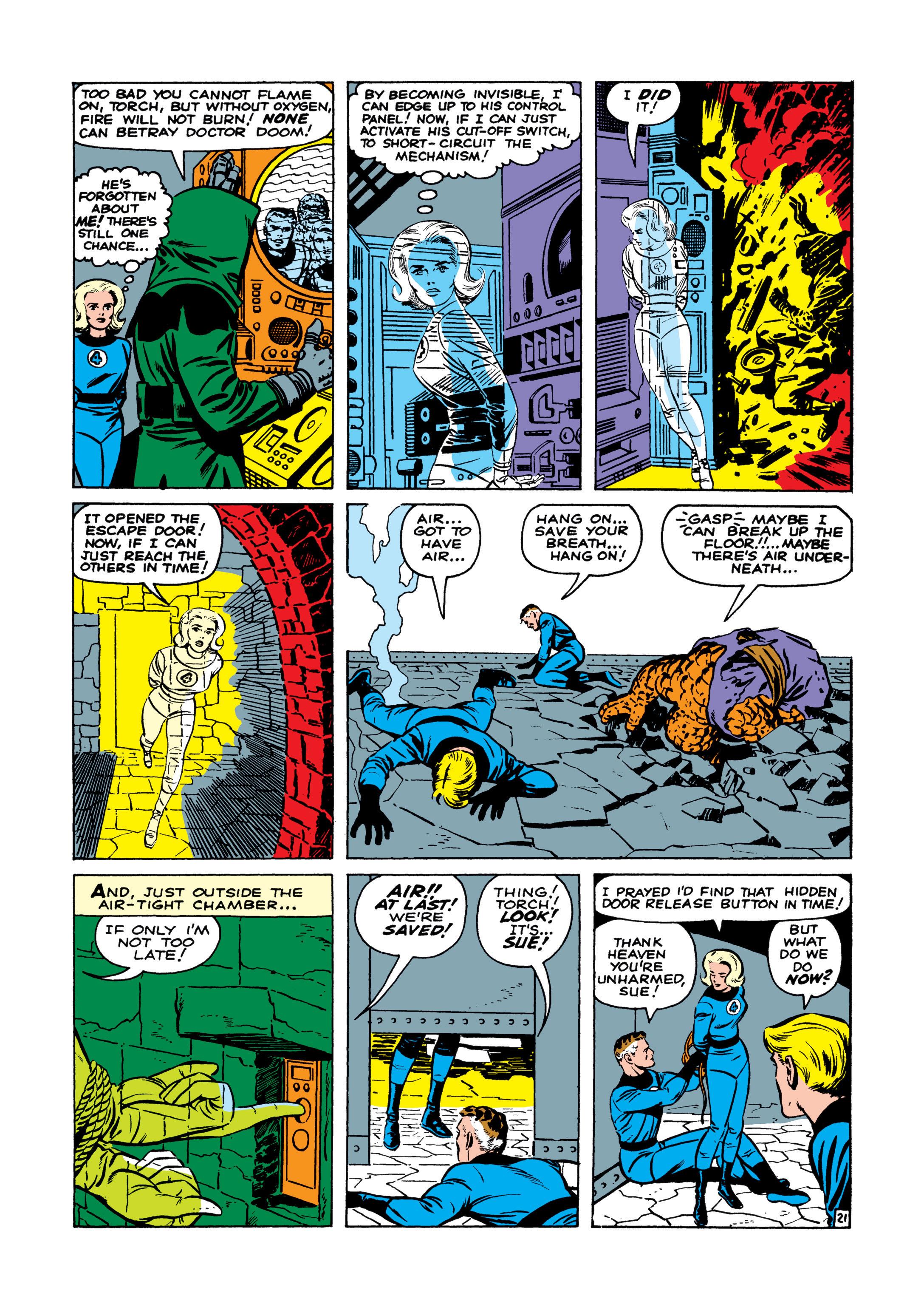 Read online Fantastic Four (1961) comic -  Issue #5 - 22