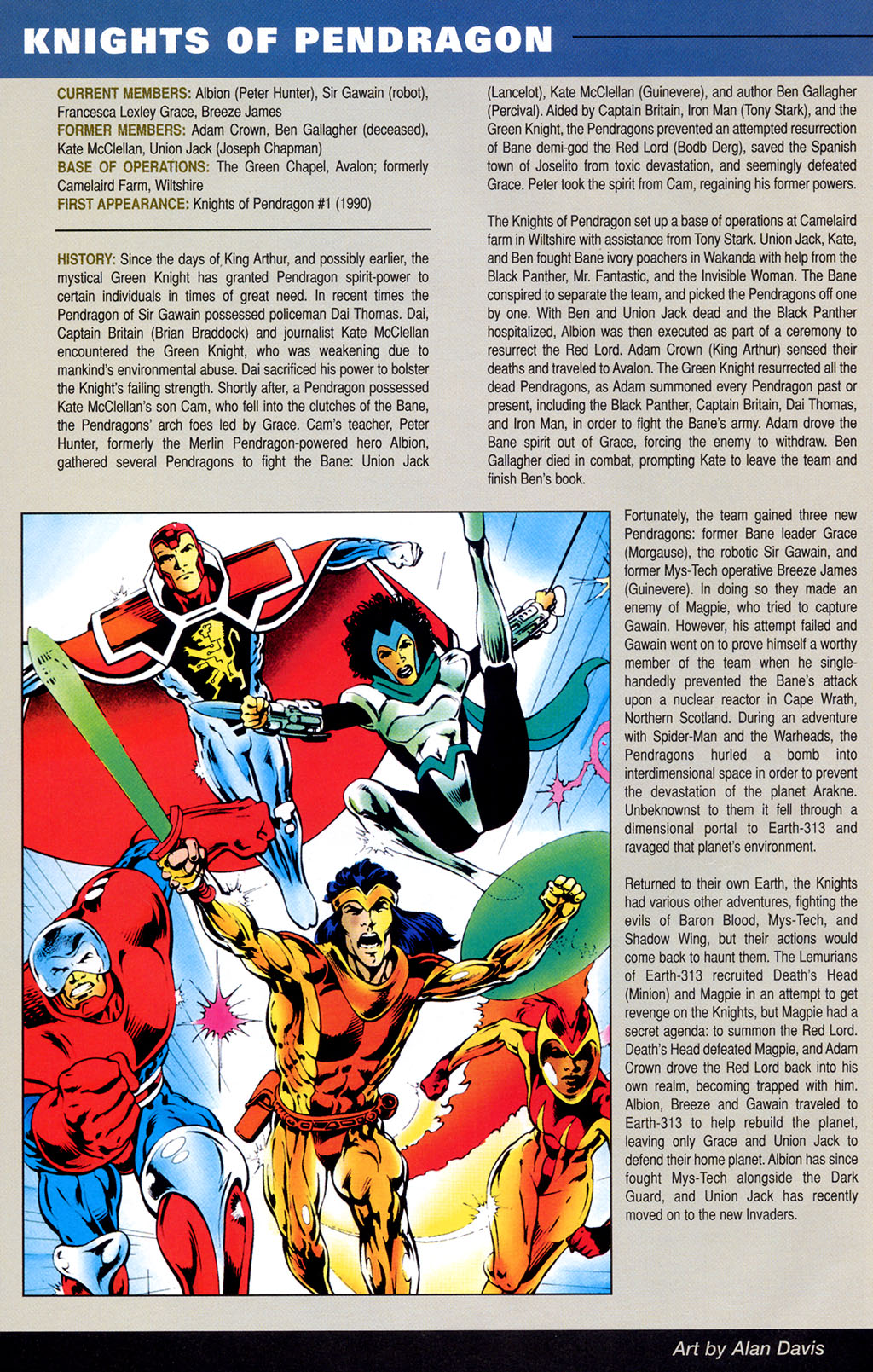 Read online Official Handbook of the Marvel Universe: Teams 2005 comic -  Issue # Full - 26