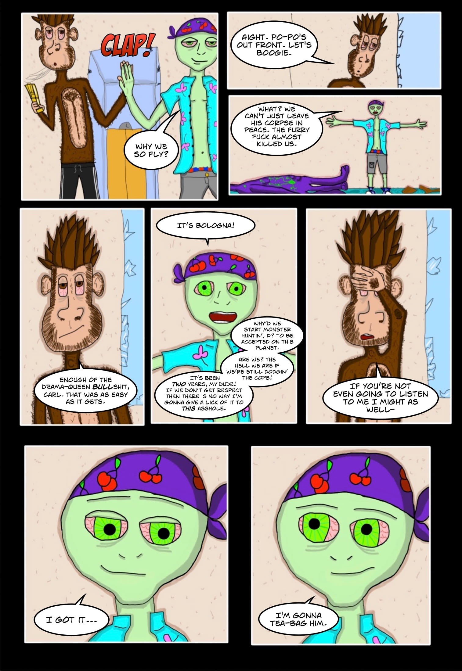 Read online Animal Dayz comic -  Issue # Full - 14