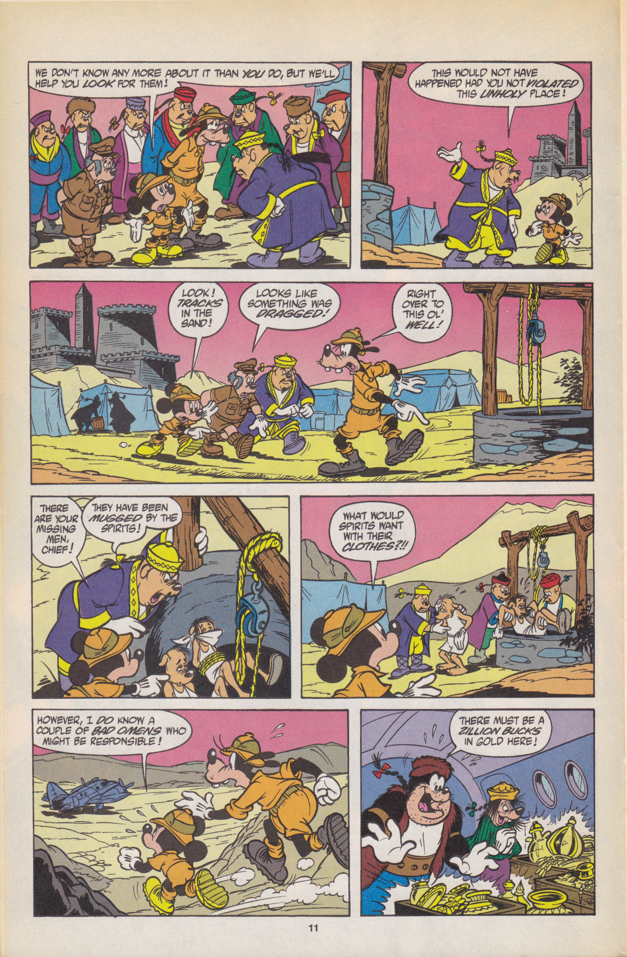 Read online Mickey Mouse Adventures comic -  Issue #15 - 16