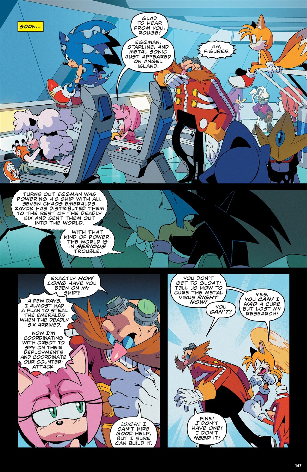 Read online Sonic the Hedgehog (2018) comic -  Issue # _The IDW Collection 3 (Part 2) - 50