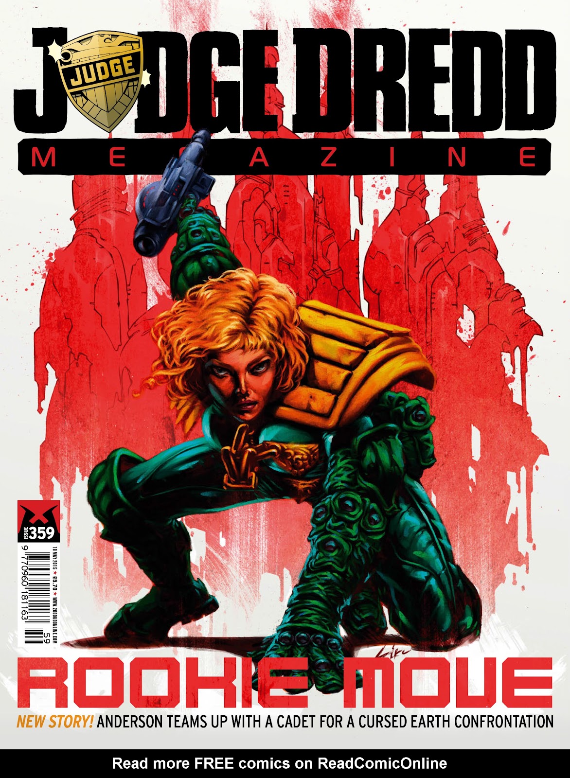 Judge Dredd Megazine (Vol. 5) issue 359 - Page 1