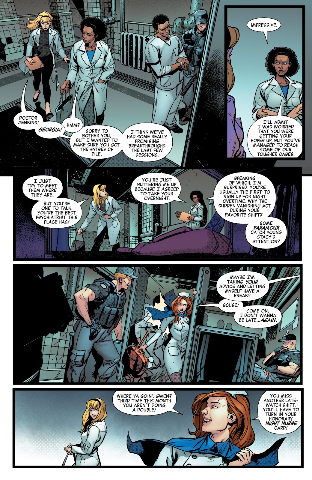Heroes Reborn: One-Shots issue Night-Gwen - Page 7