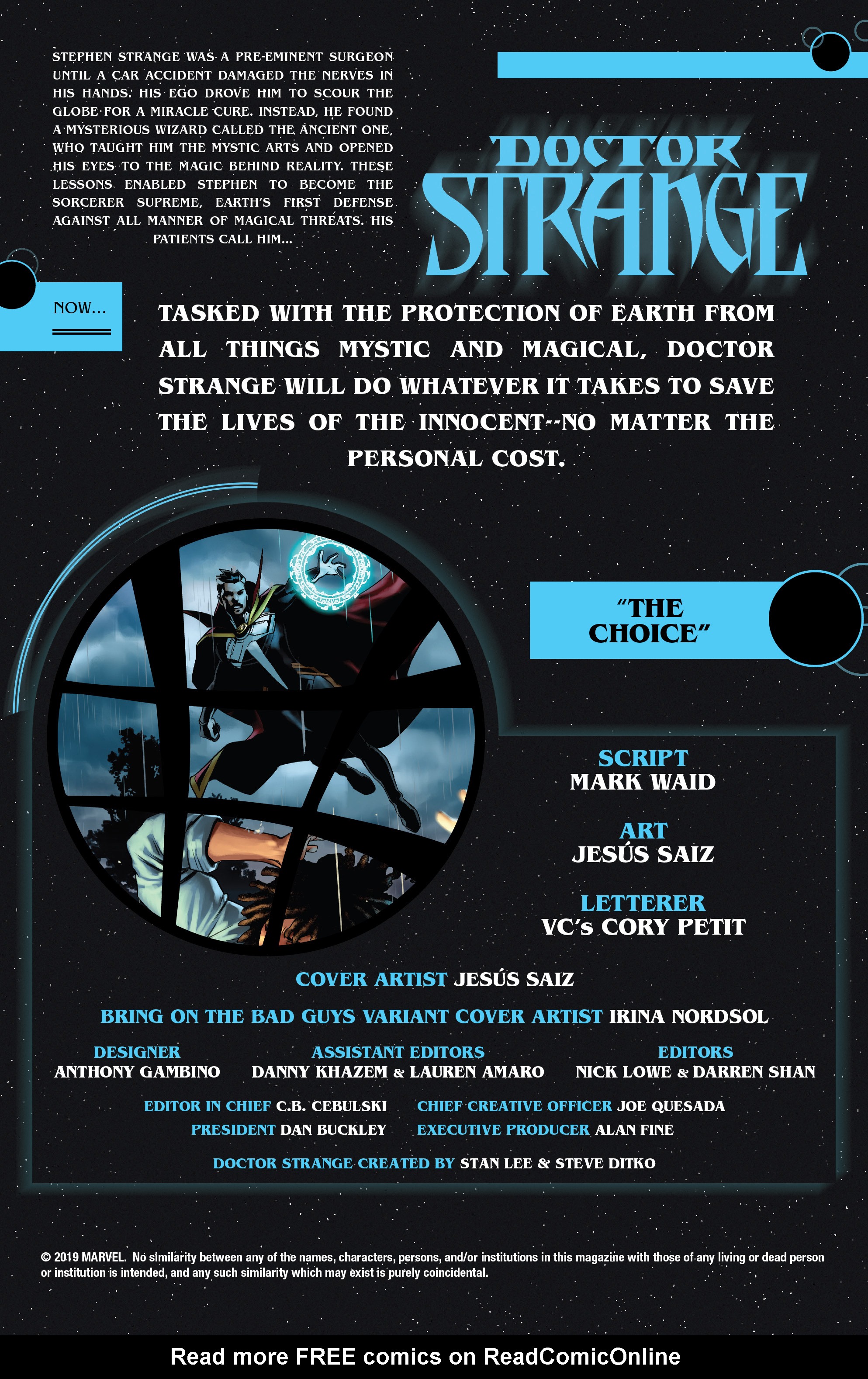 Read online Doctor Strange (2018) comic -  Issue #19 - 2