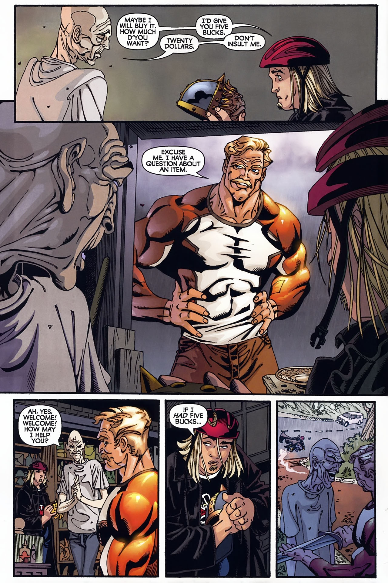 Read online The Helm comic -  Issue #1 - 10