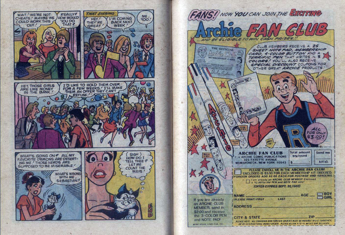 Read online Archie...Archie Andrews, Where Are You? Digest Magazine comic -  Issue #57 - 53